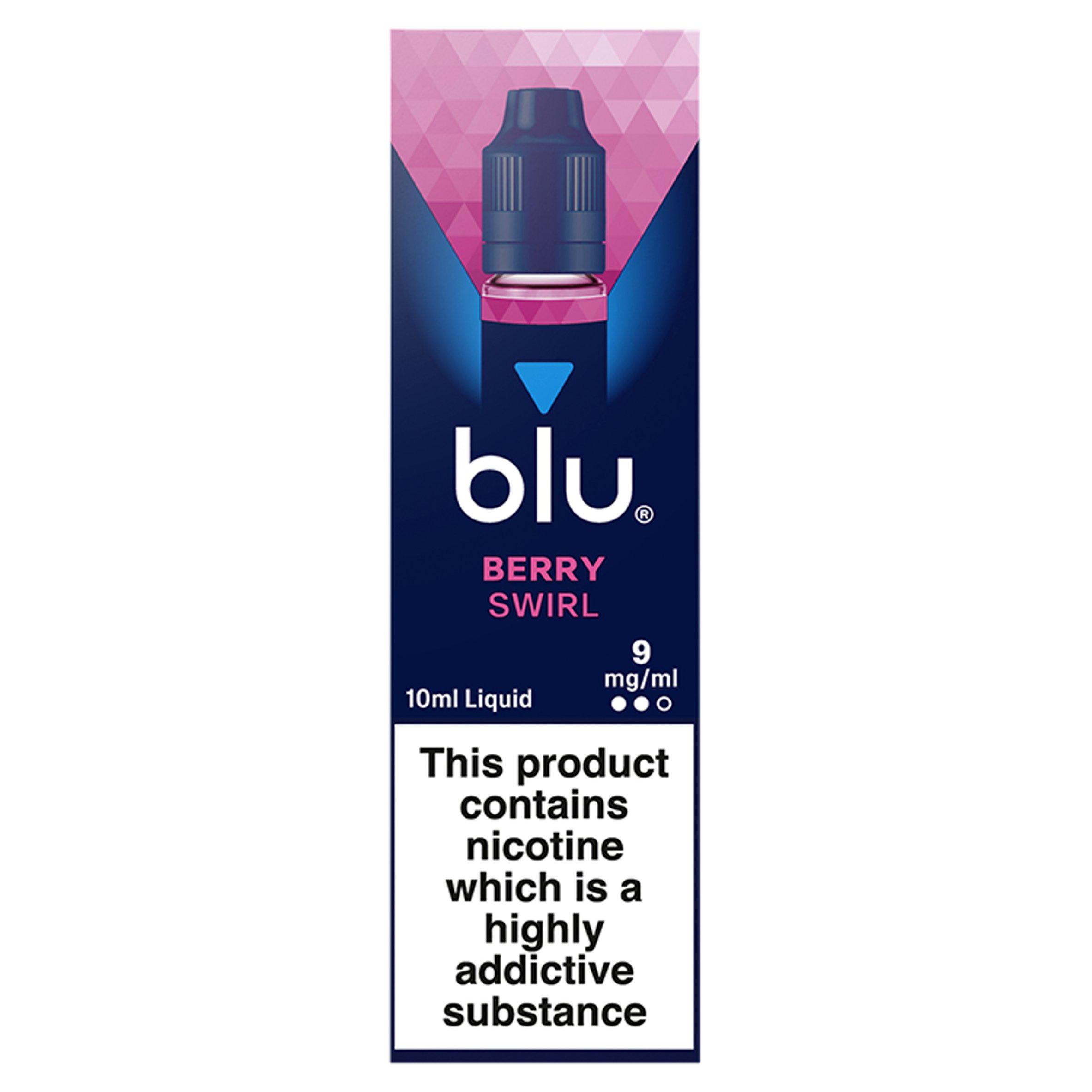 blu Vape Liquid Refill Berry Swirl 9mg