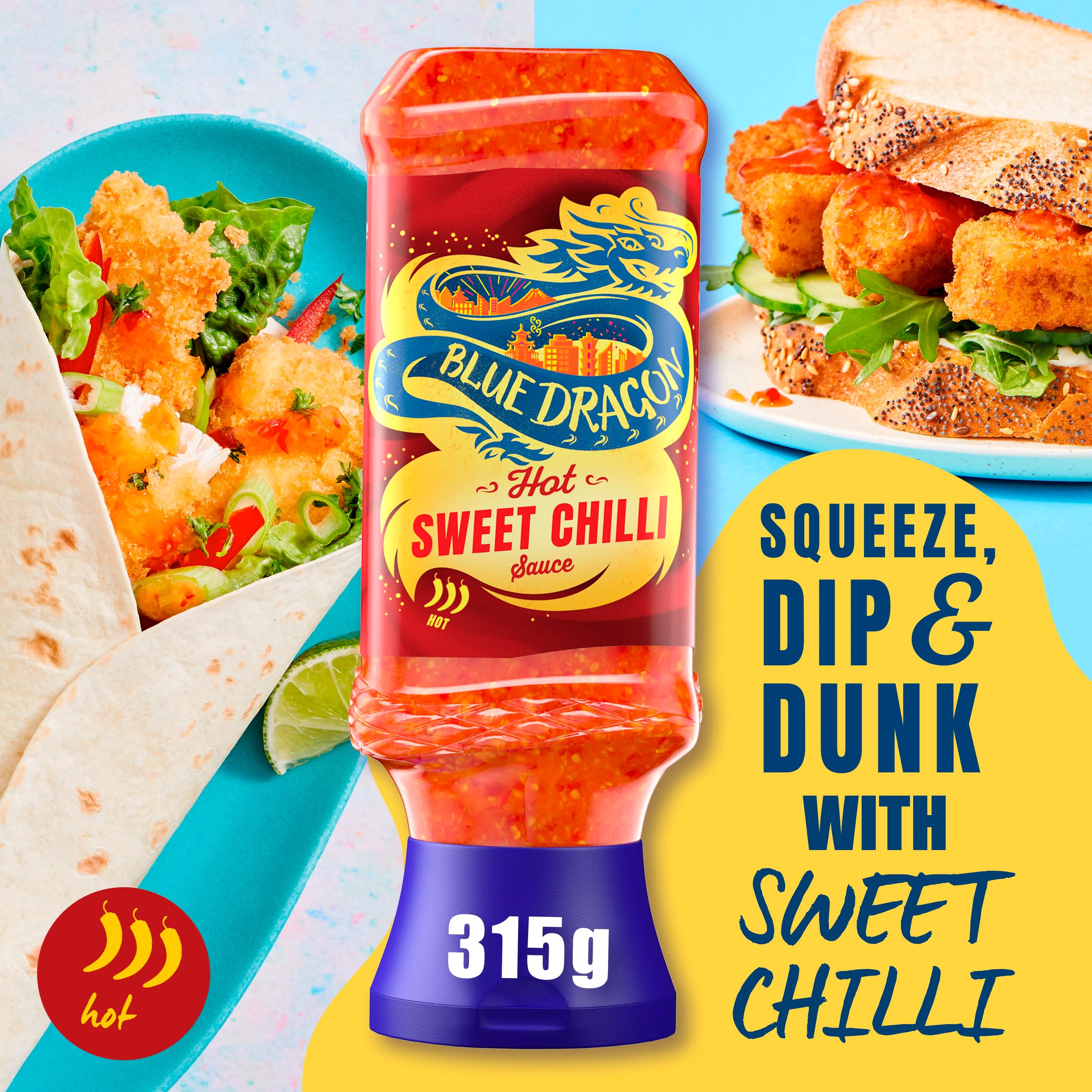 Blue Dragon Hot Sweet Chilli Dipping Sauce 315g thumbnail 2