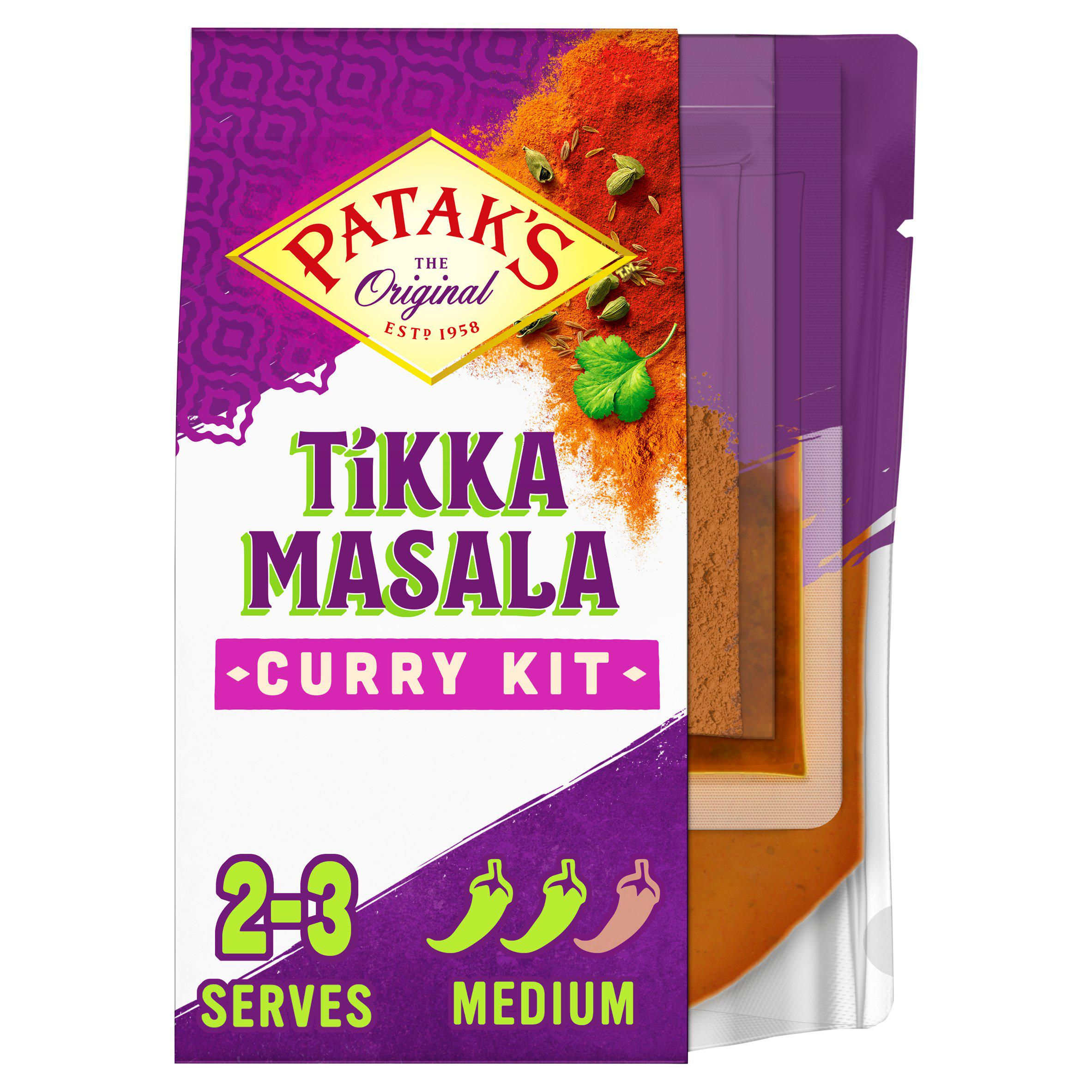 Patak's Tikka Masala Curry Meal Kit