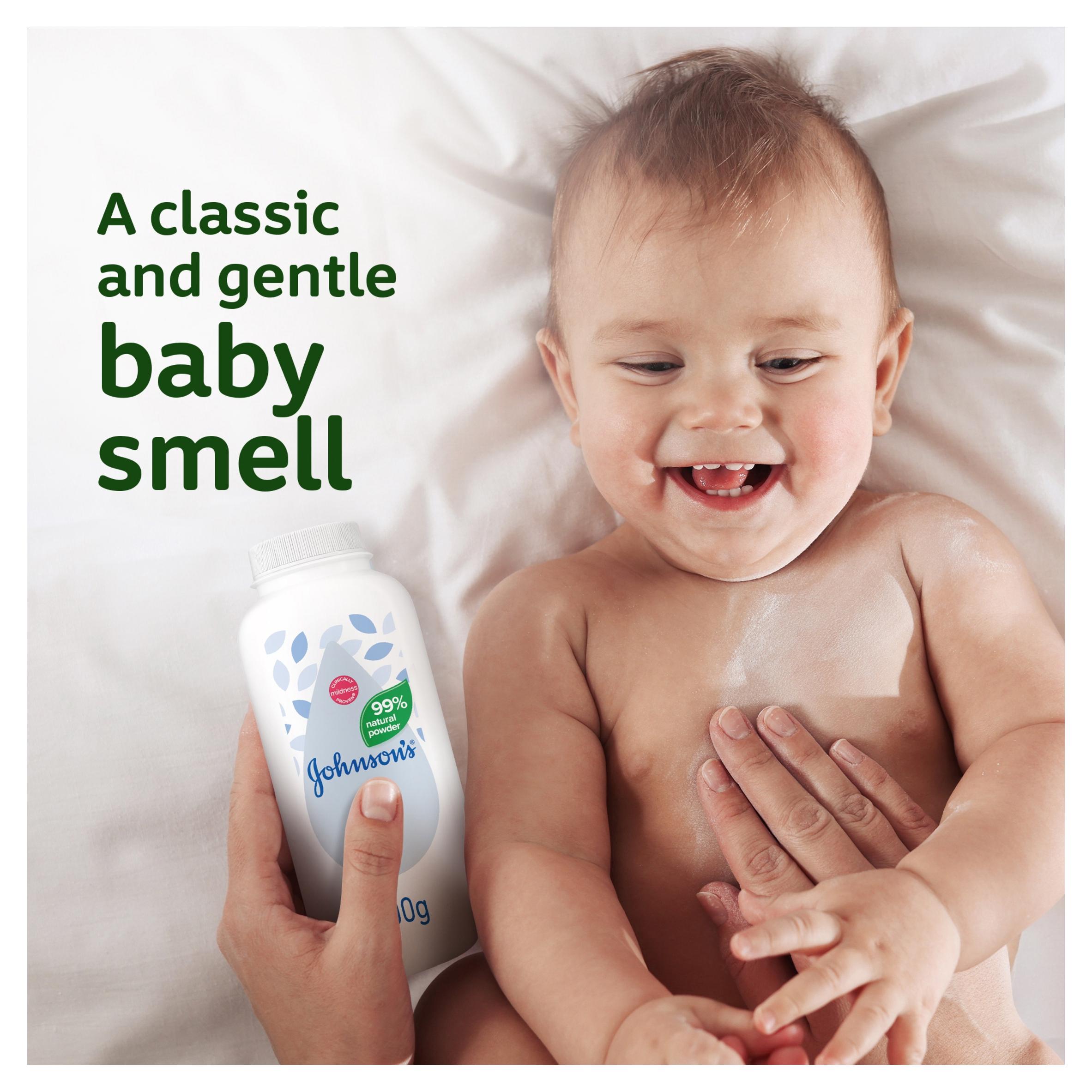 Johnson's Baby Powder Ideal for Delicate Skin 100g thumbnail 4