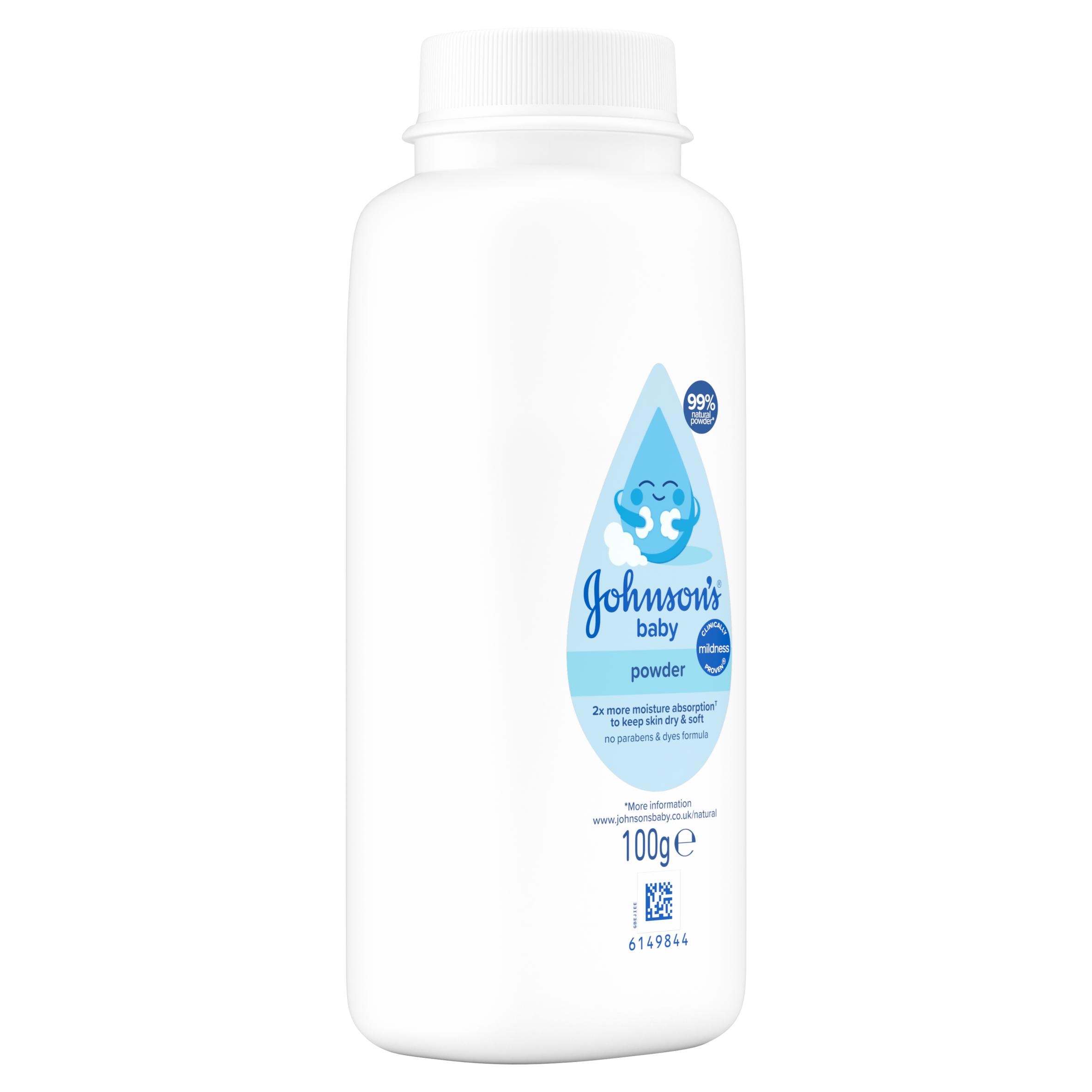 Johnson's Baby Powder Ideal for Delicate Skin 100g thumbnail 6