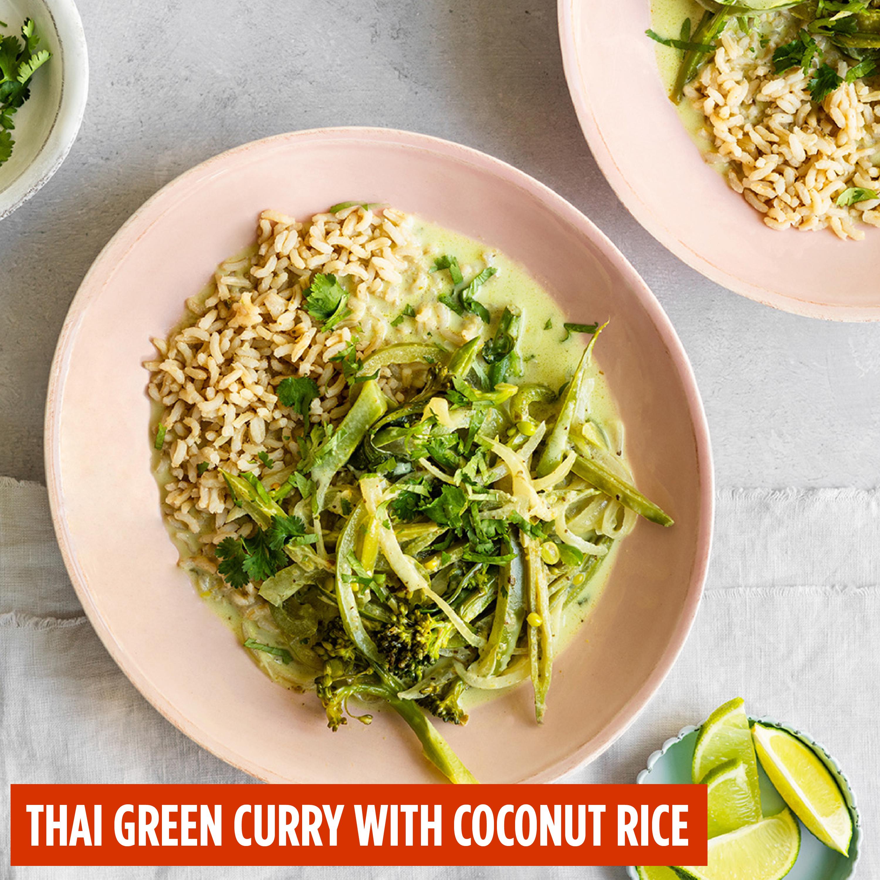Merchant Gourmet Coconut Lime Wholegrain & White Microwave Rice 250g thumbnail 2