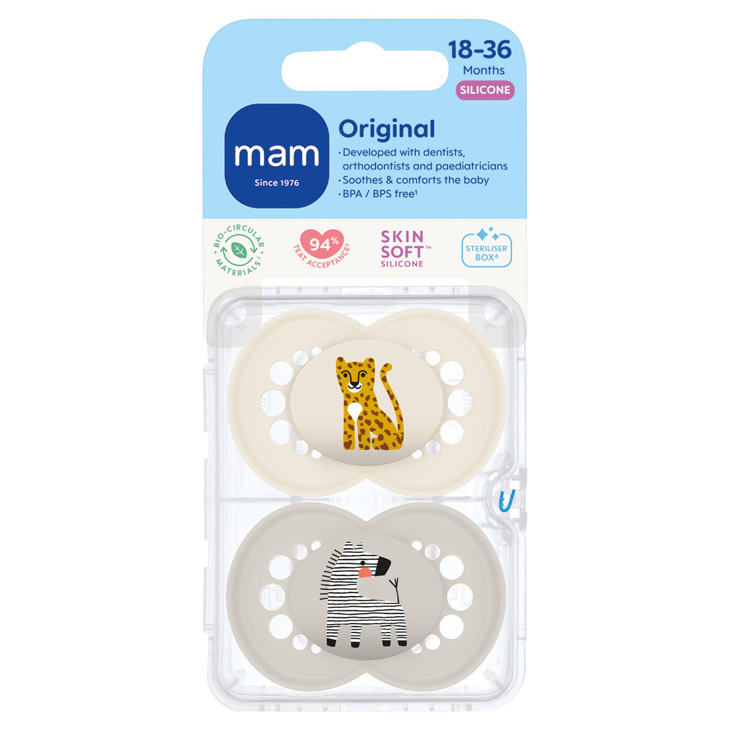 MAM Original Soother 18-36 Months 2 pack