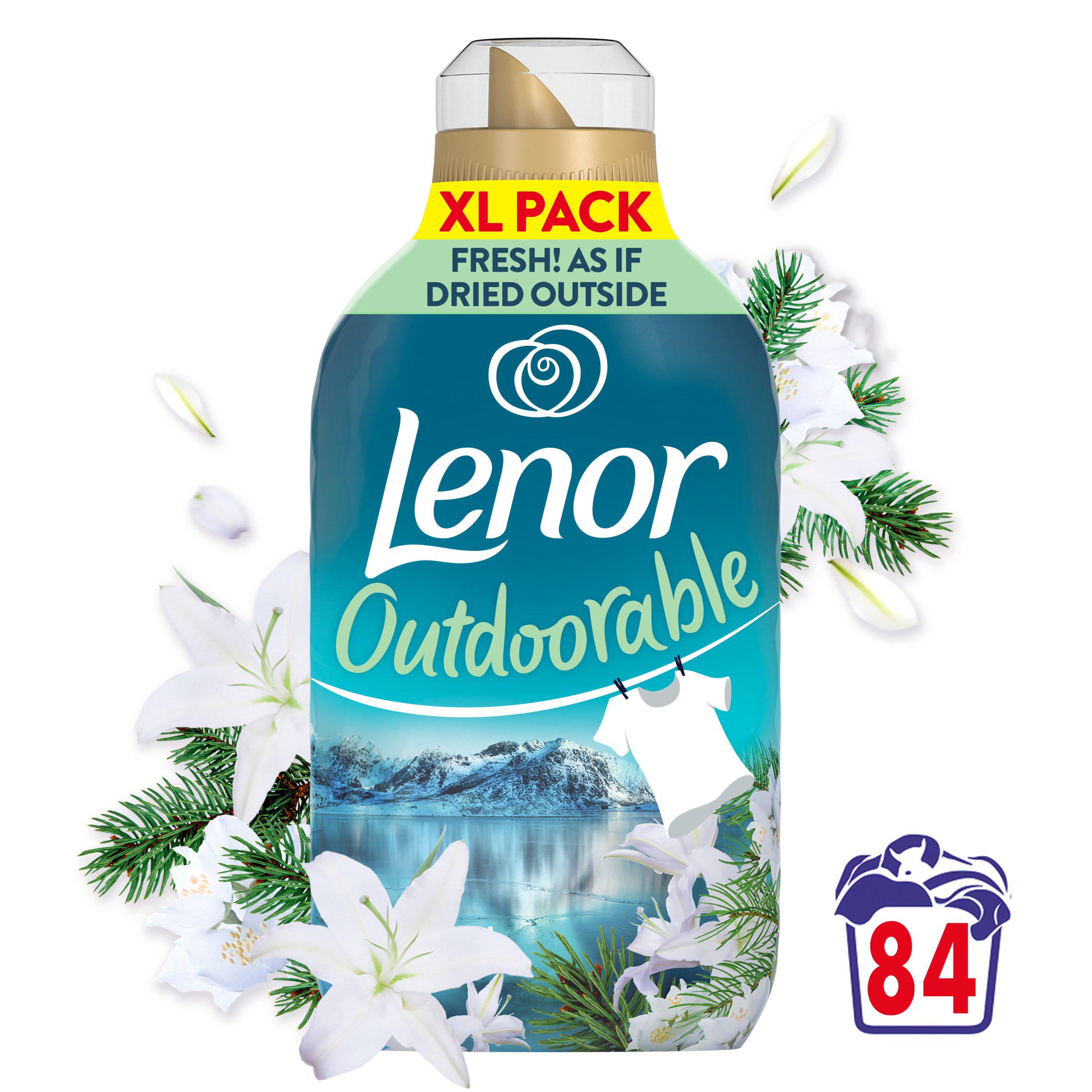 Lenor Outdoorable Northern Solstice Fabric Softener 84 Washes
