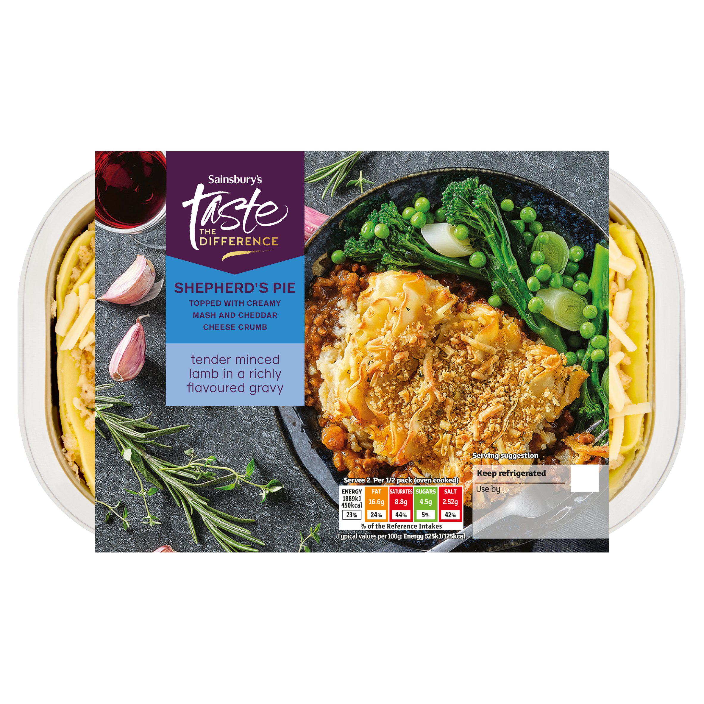 Sainsbury's Shepherd's Pie, Taste the Difference 800g (Serves 2)