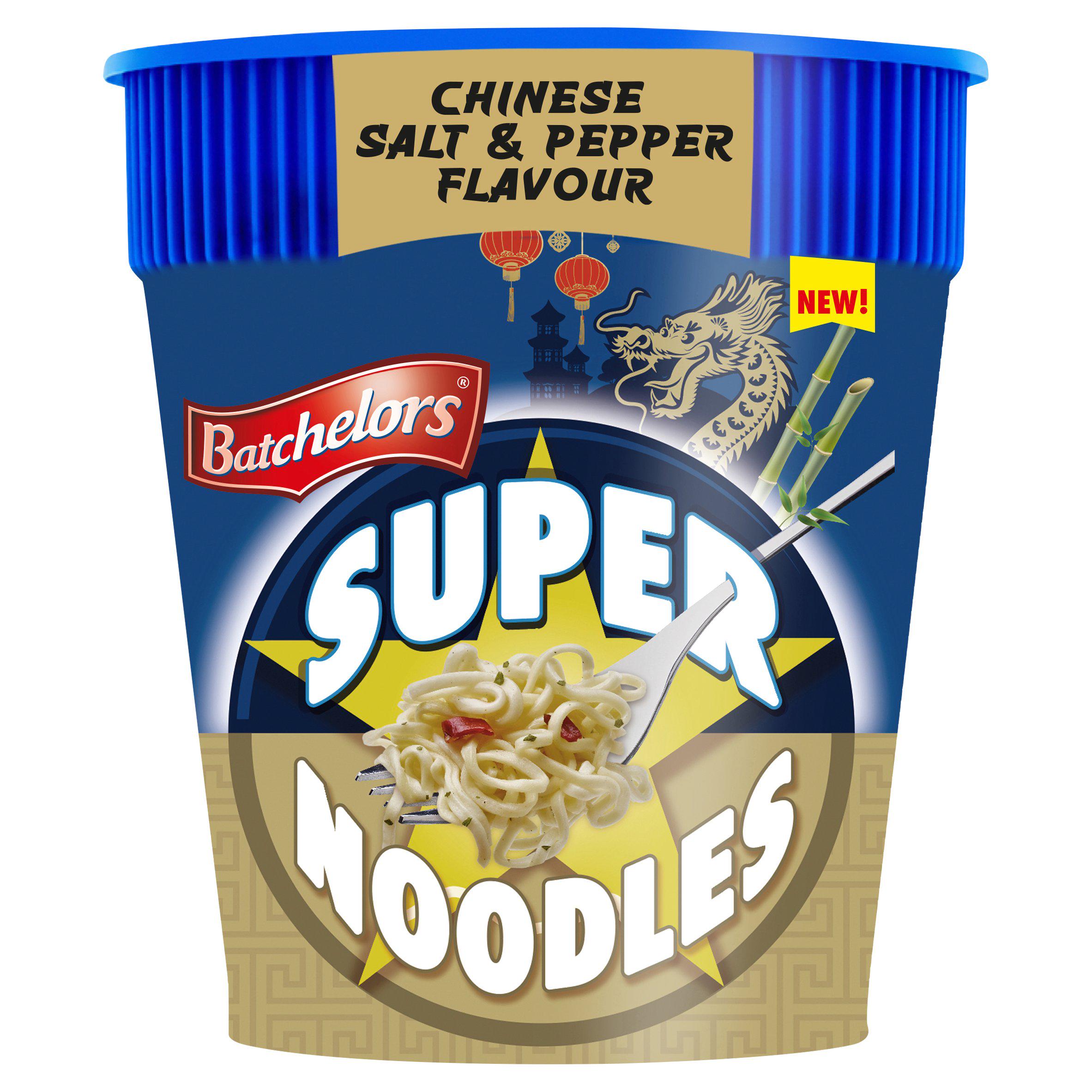 Super Noodles Chinese Salt & Pepper Chicken  Instant Noodle Pot 75g