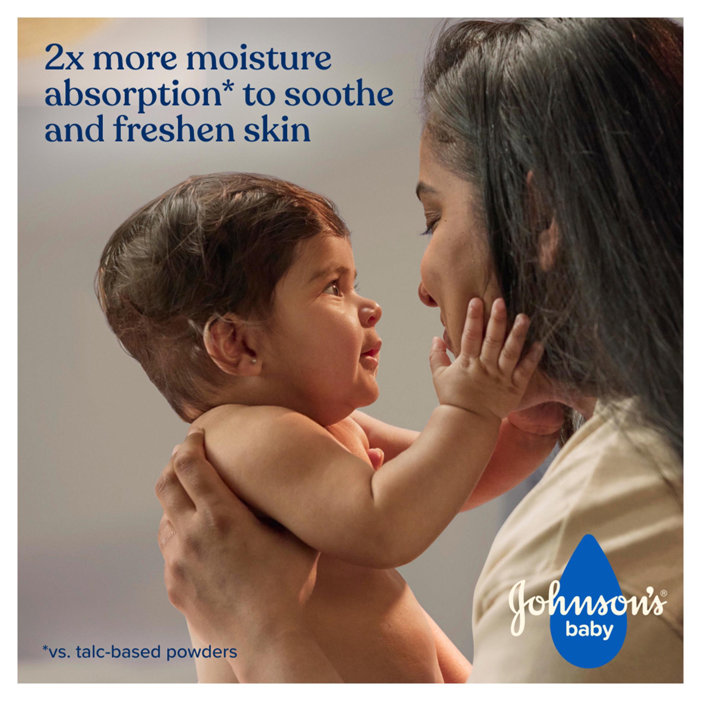 Johnson's Baby Natural Cornstarch Powder with Aloe & Vitamin E 200g thumbnail 5