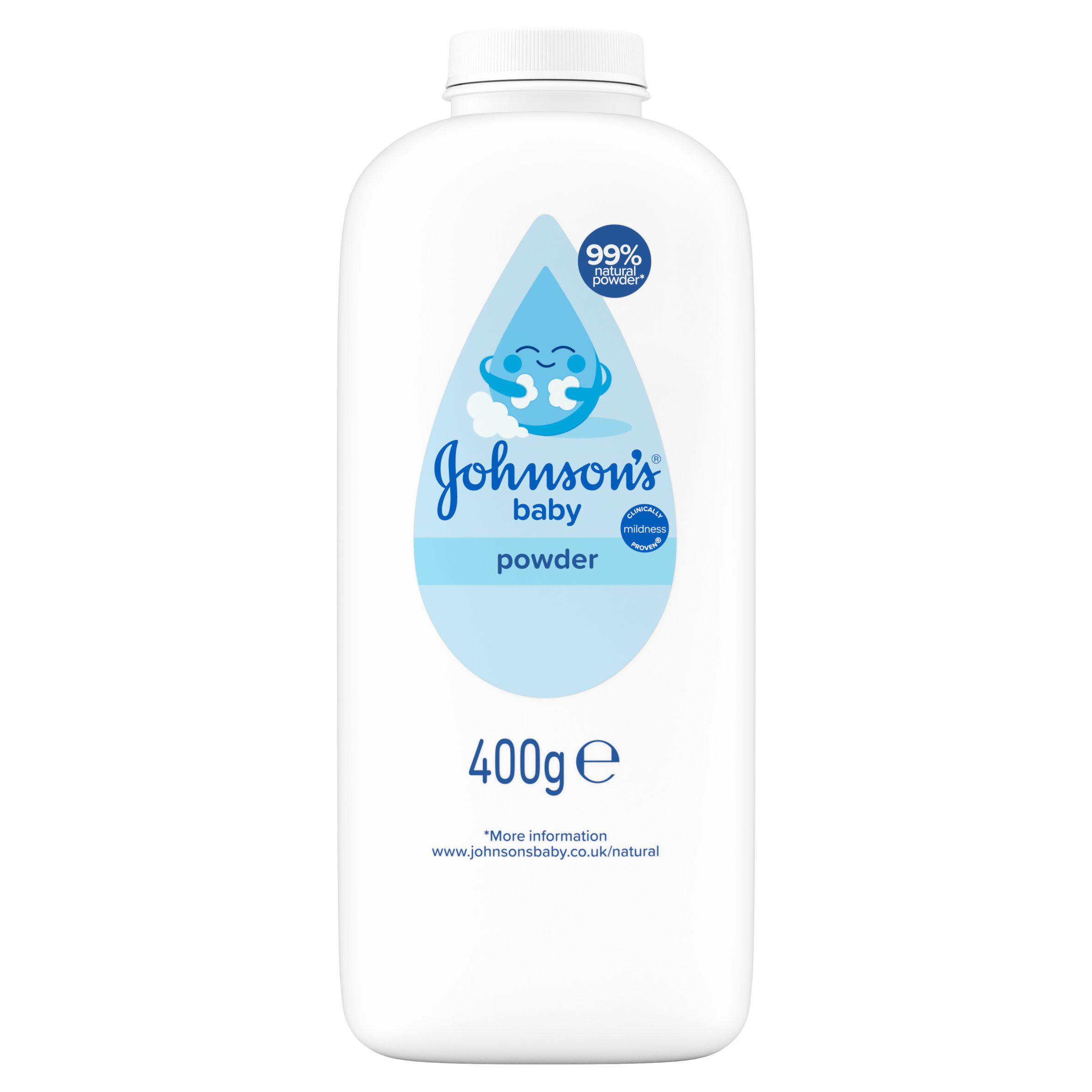 Johnson's Baby Natural Cornstarch Powder 400g