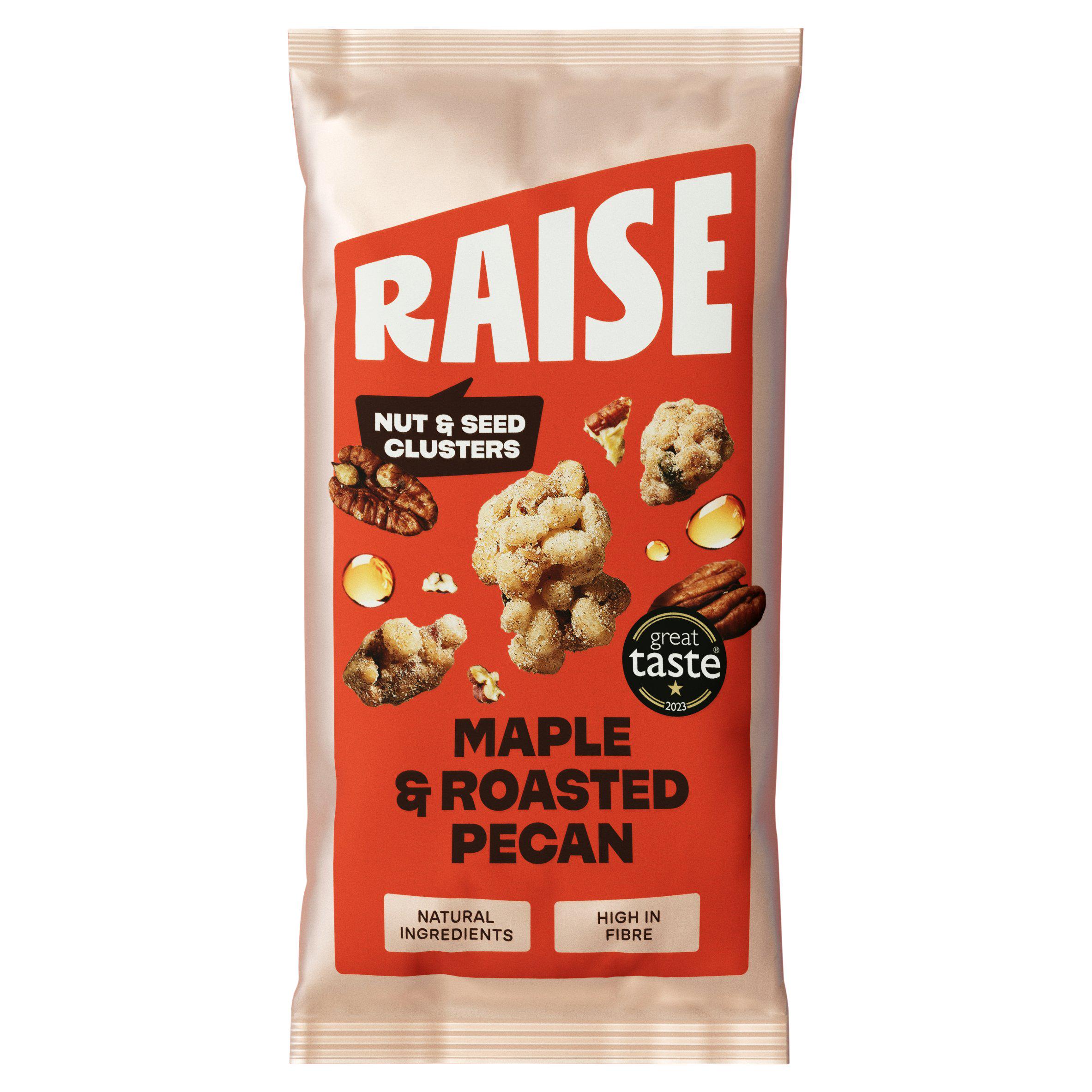 Raise Snacks-Maple Pecan, Clusters of Nuts & Seeds