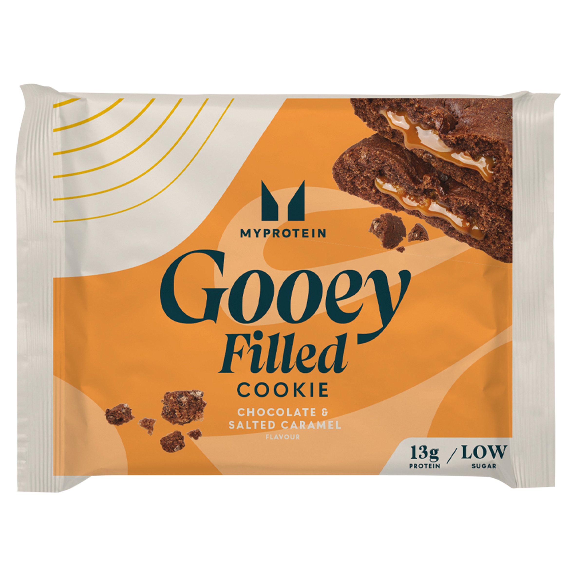 Gooey Filled Cookie Chocolate & Salted Caramel Flavour 75g