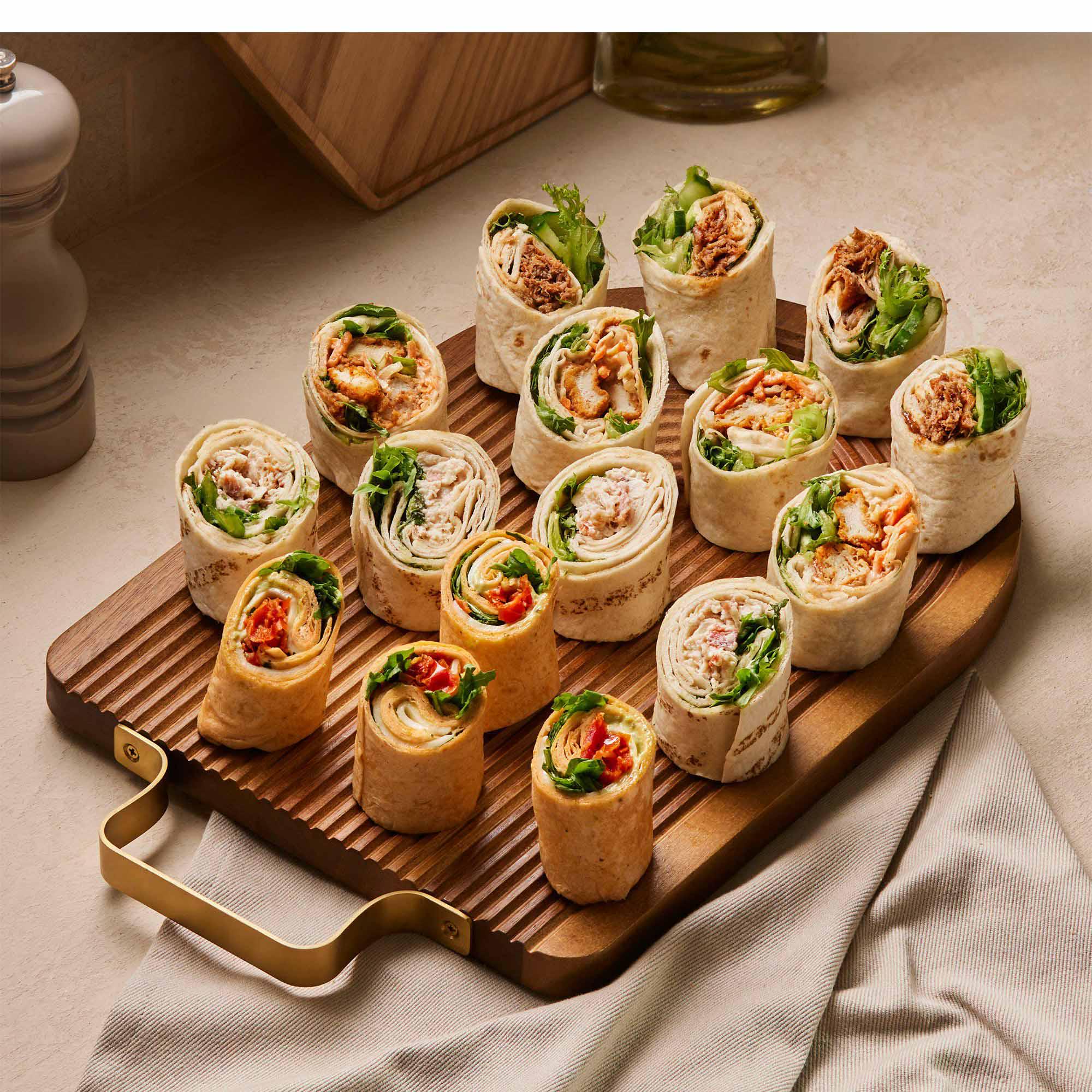 Sainsbury's Wrap Platter (16 Pieces)