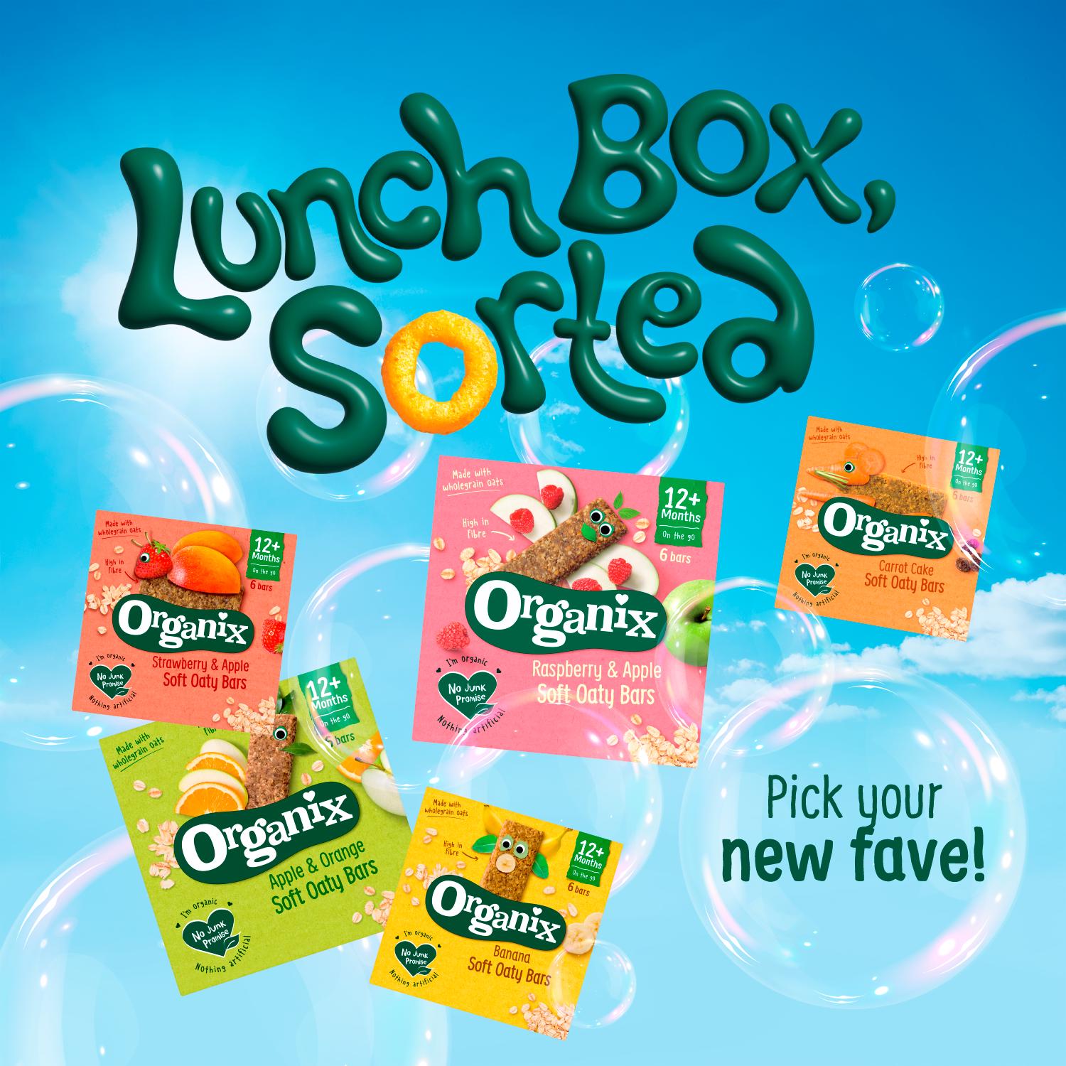 Organix Banana Soft Oaty Bars 12+ Months 6x23g thumbnail 5