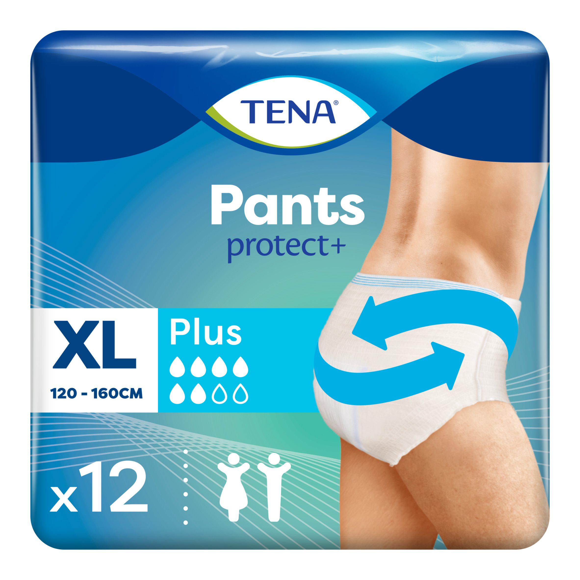 TENA Incontinence Pants Plus XL Pack x12