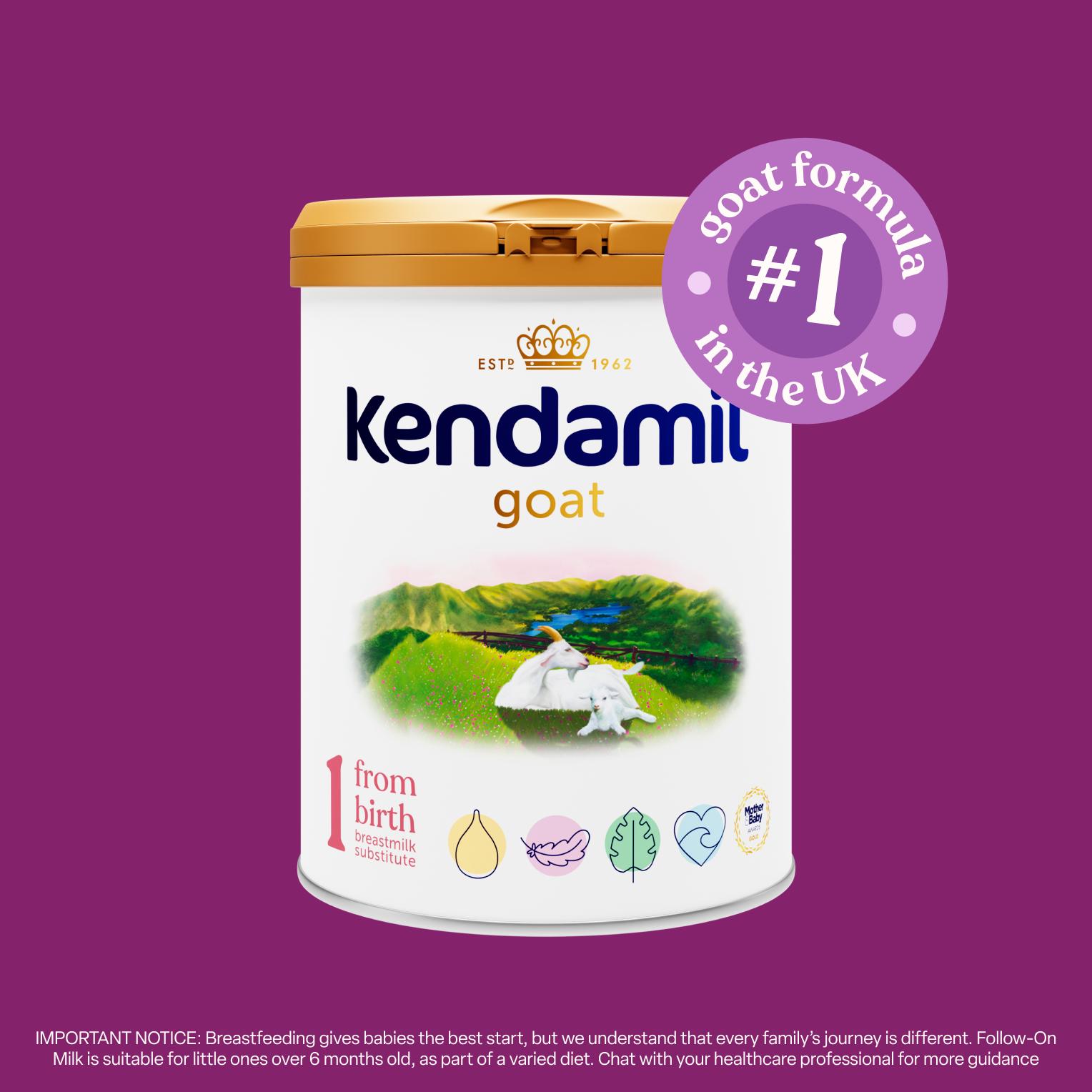 Kendamil Goat First Infant Baby Milk 1 From Birth 800g thumbnail 2