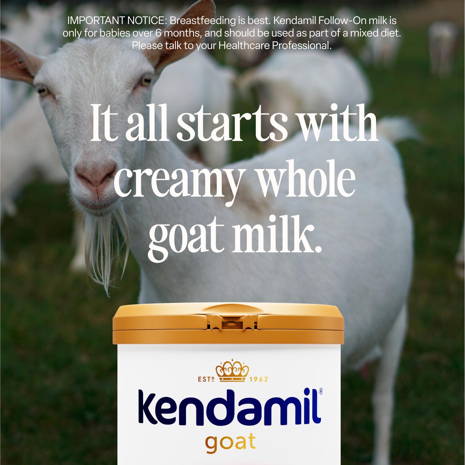 Kendamil Goat First Infant Baby Milk 1 From Birth 800g thumbnail 3
