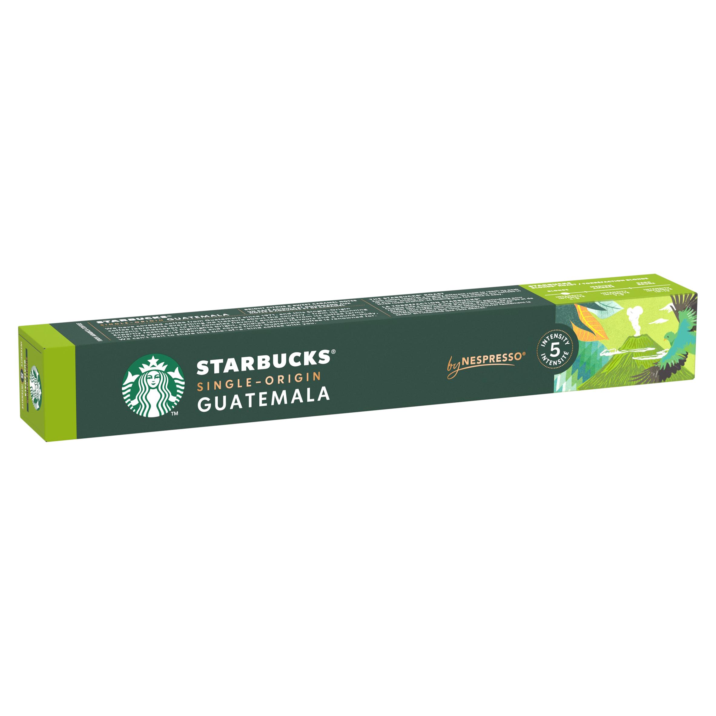 Starbucks by Nespresso Guatemala Coffee Pods x10 thumbnail 2
