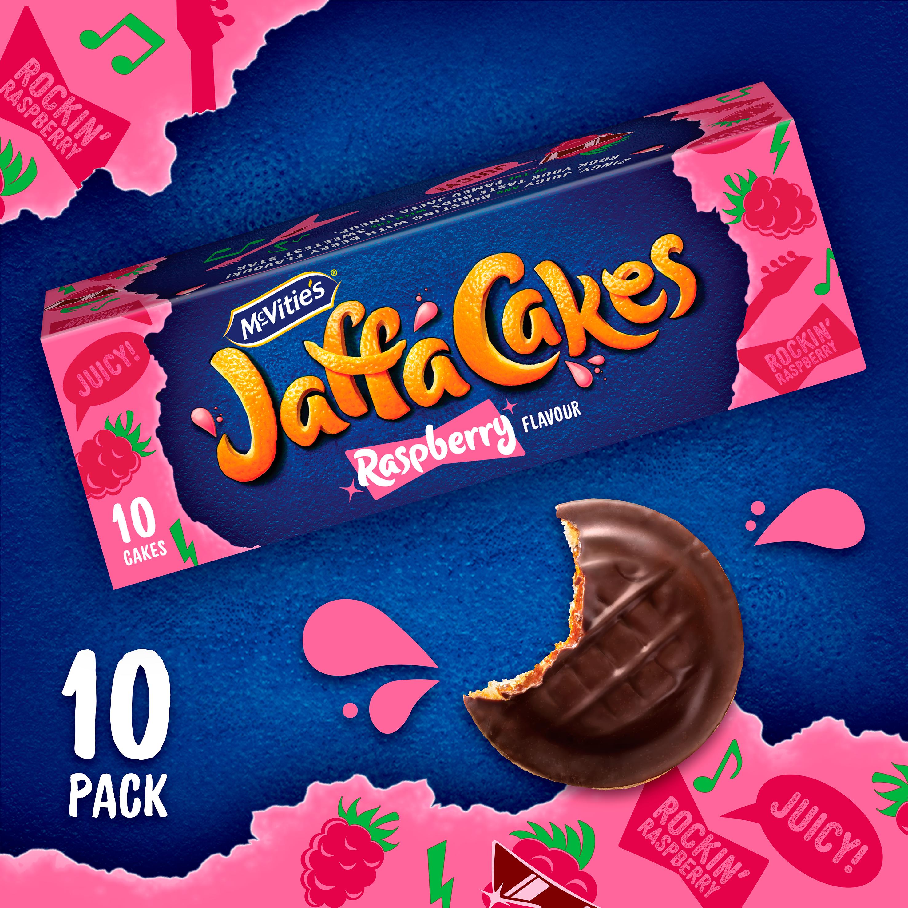 McVitie's Jaffa Cakes Original Raspberry Flavour Biscuits x10 110g thumbnail 2