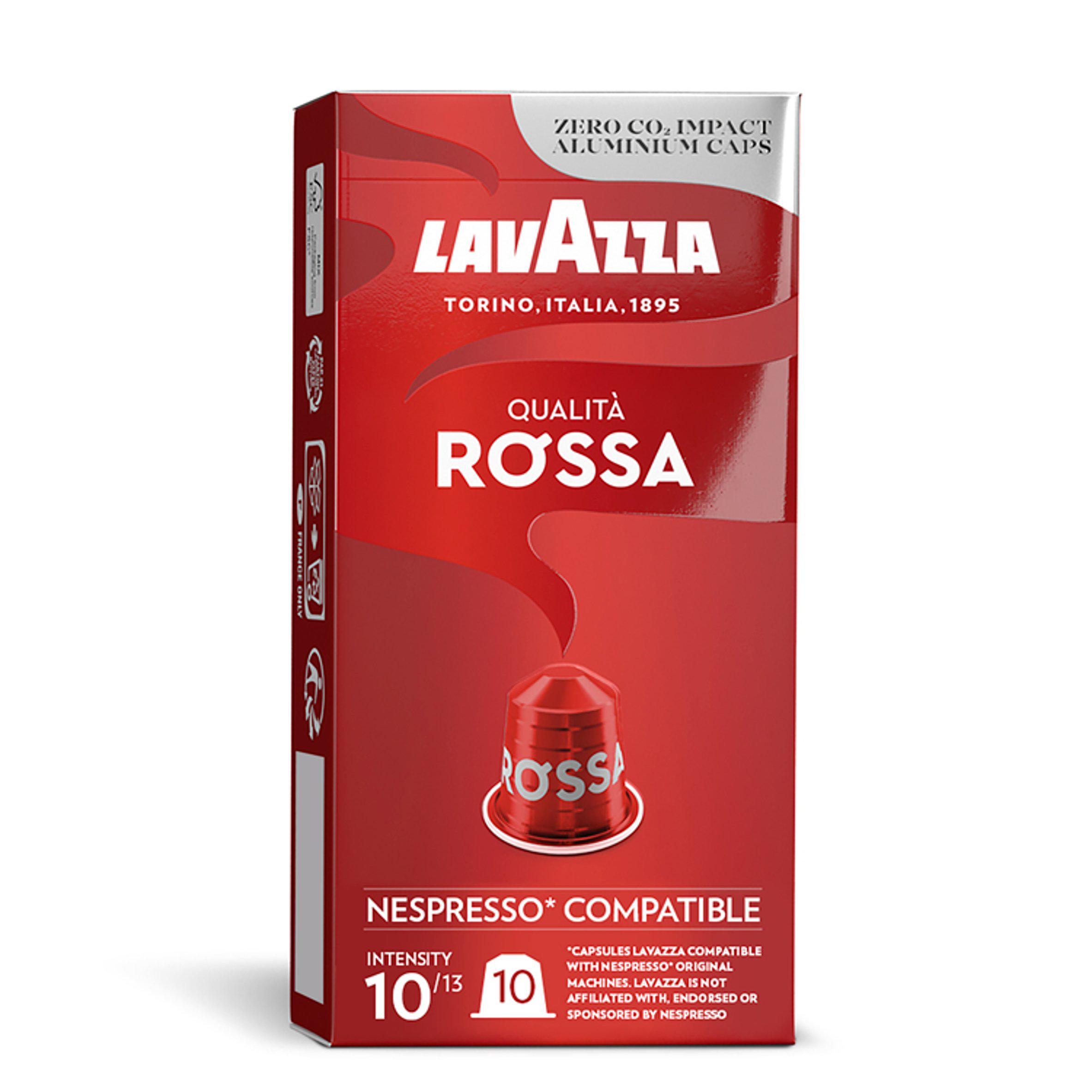 Lavazza Qualita Rossa Nespresso Compatible Capsules x10