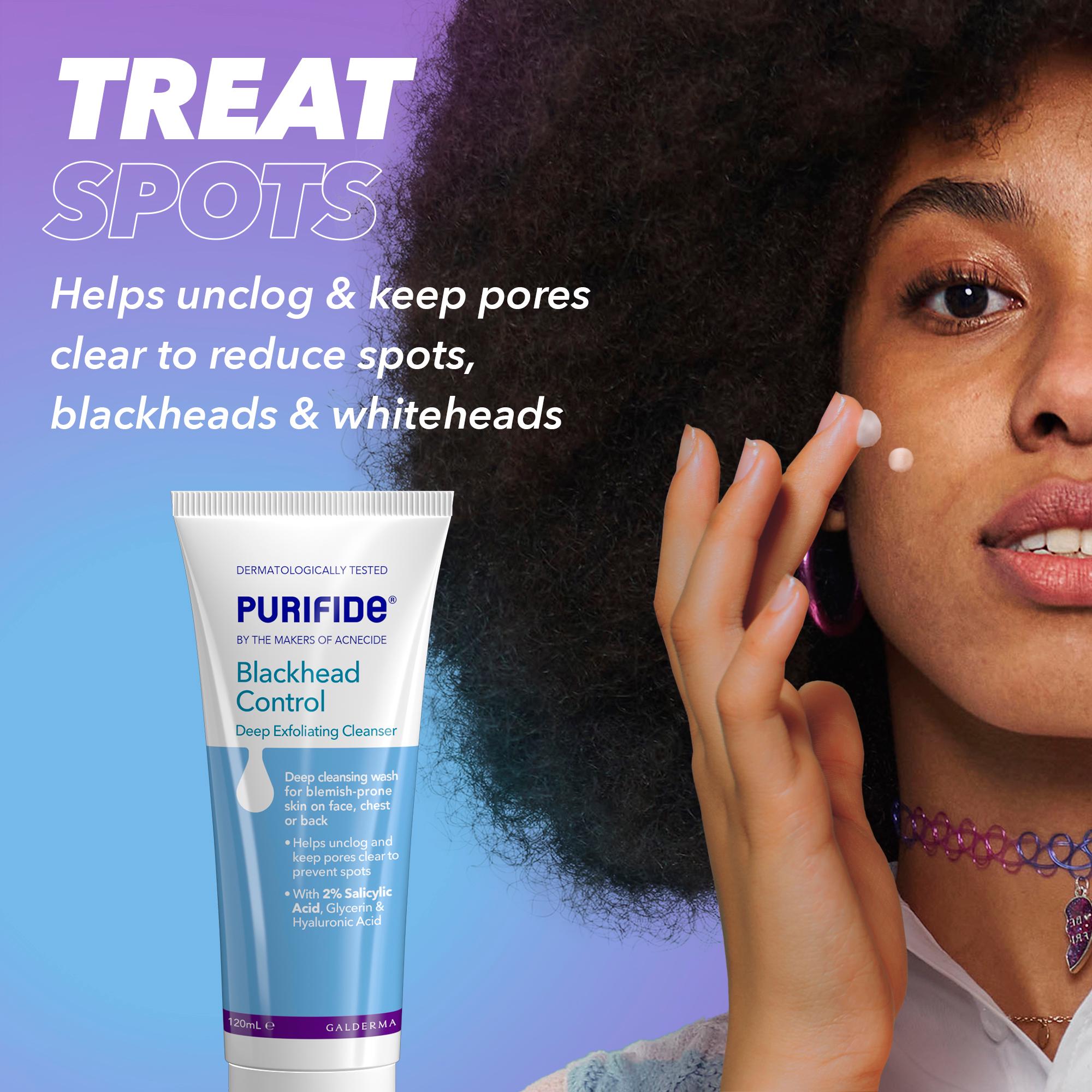 PURIFIDE Blackhead Control Deep Exfoliating Cleanser 120ml thumbnail 2