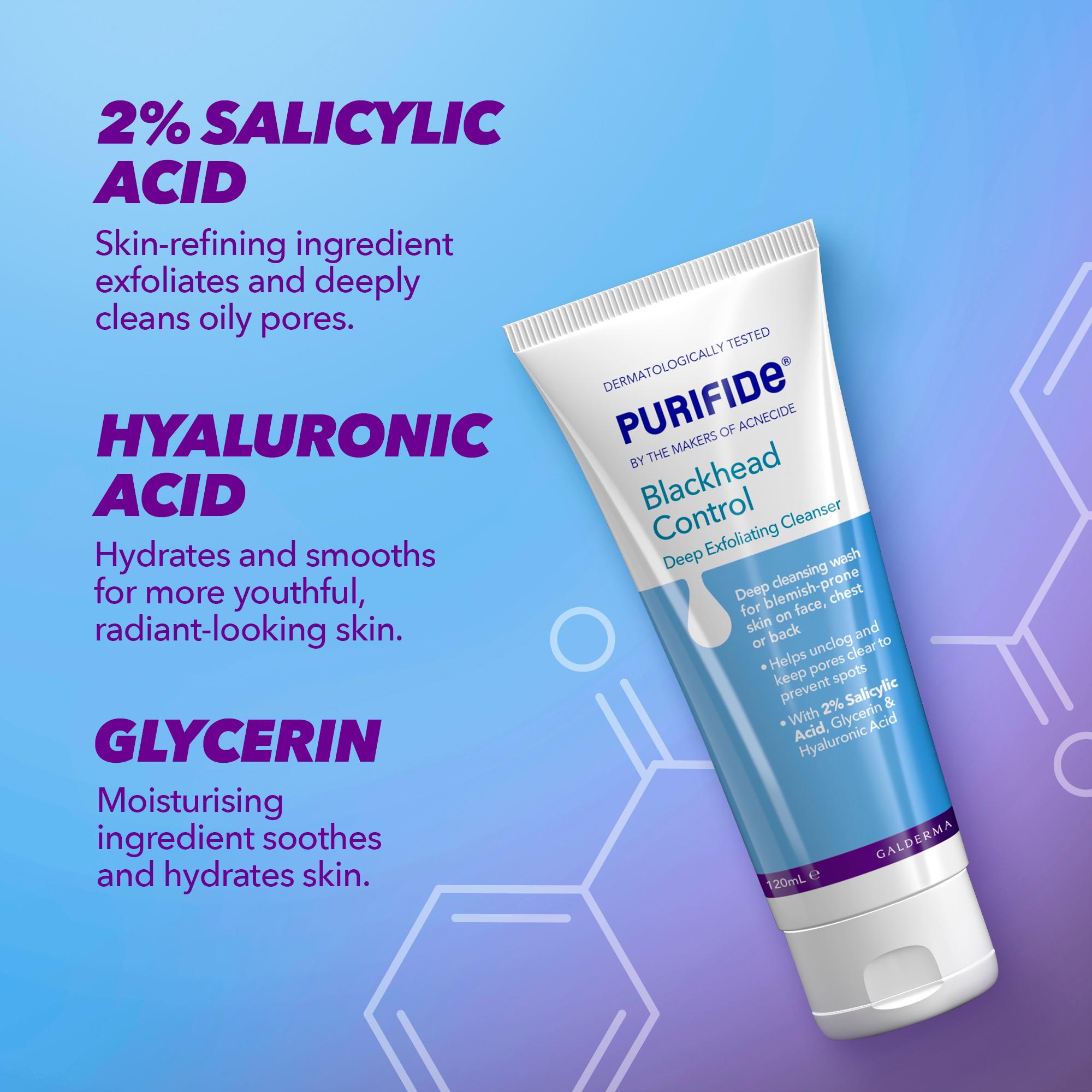 PURIFIDE Blackhead Control Deep Exfoliating Cleanser 120ml thumbnail 4