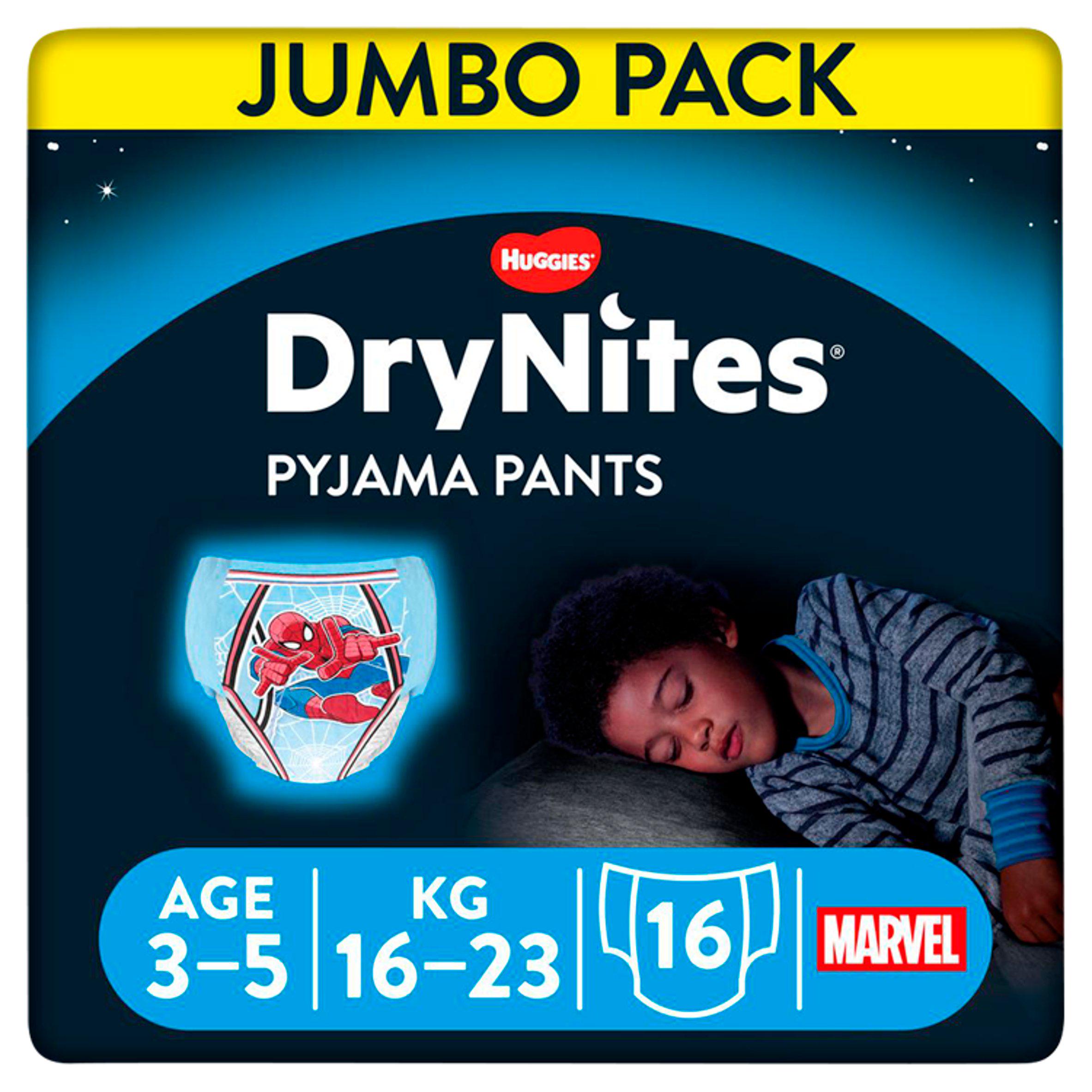 DryNites 3-4 yrs Boy Jumbo Pack