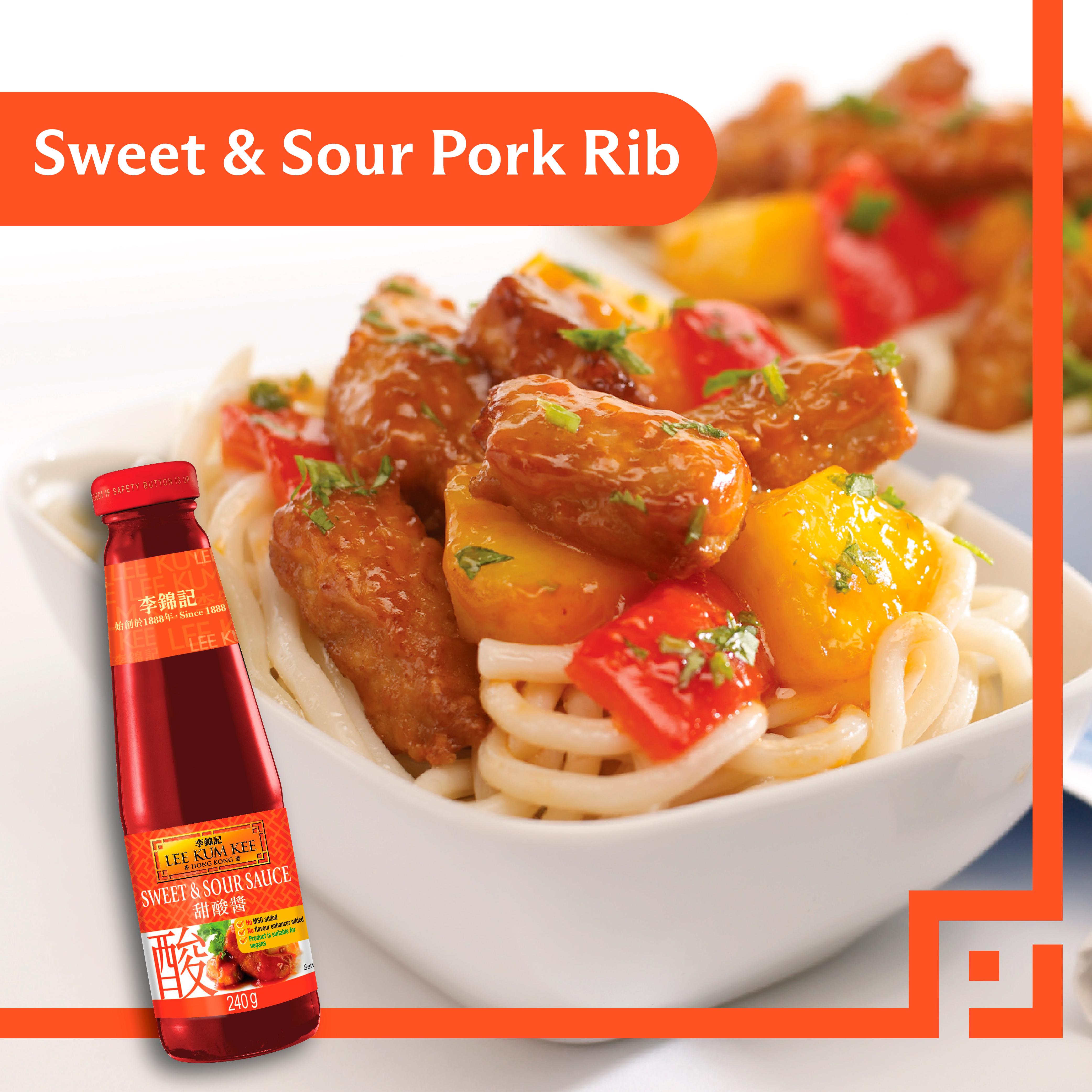 Lee Kum Kee Sweet & Sour Sauce 240g thumbnail 5