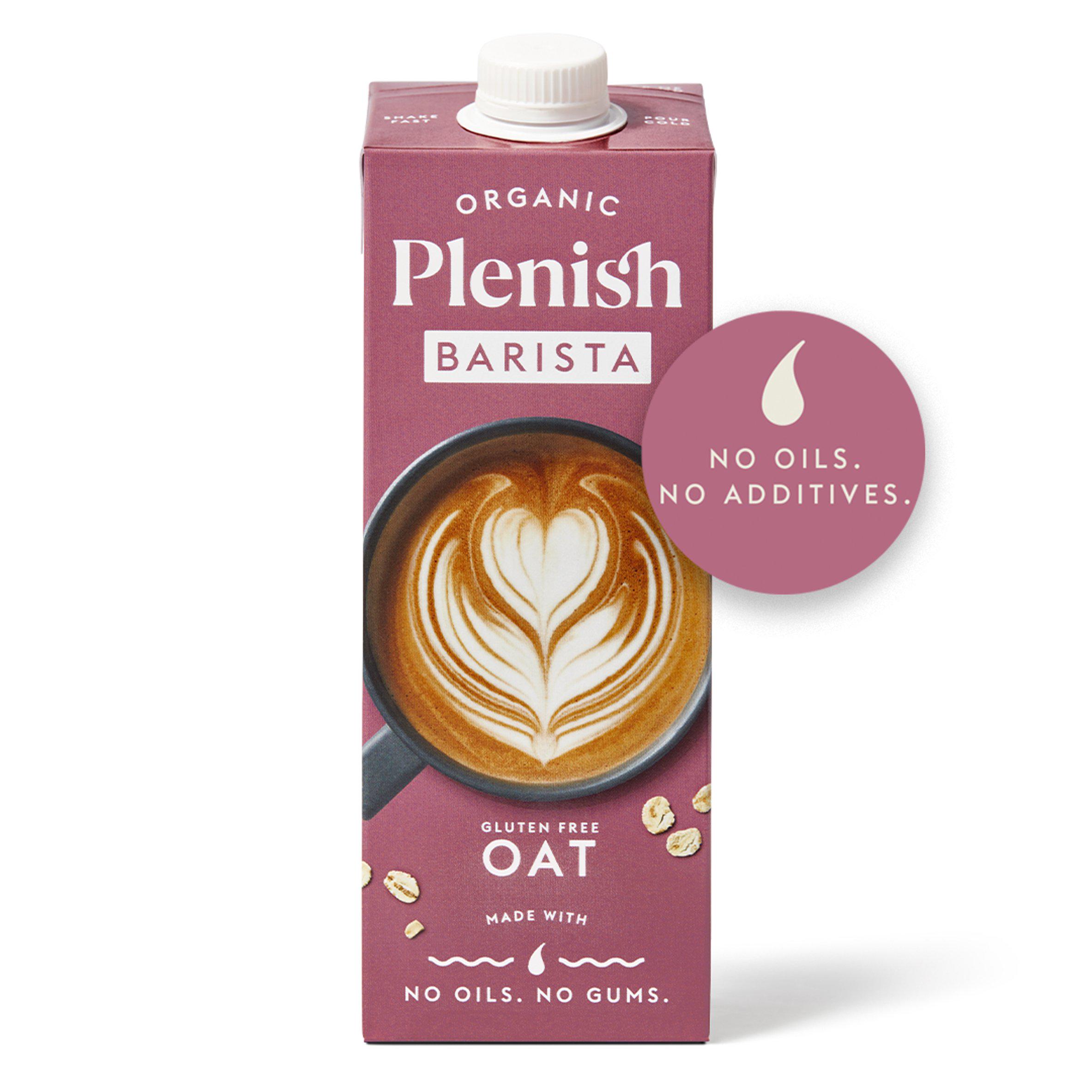 Plenish Organic Barista Gluten Free Oat Drink 1L