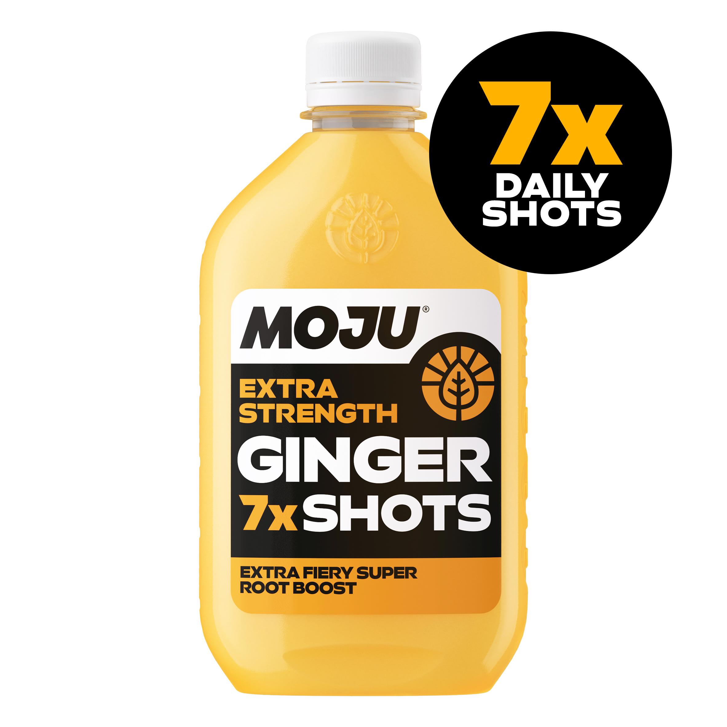 MOJU Ginger Extra Strength Dosing Bottle Shots x7 420ml thumbnail 2