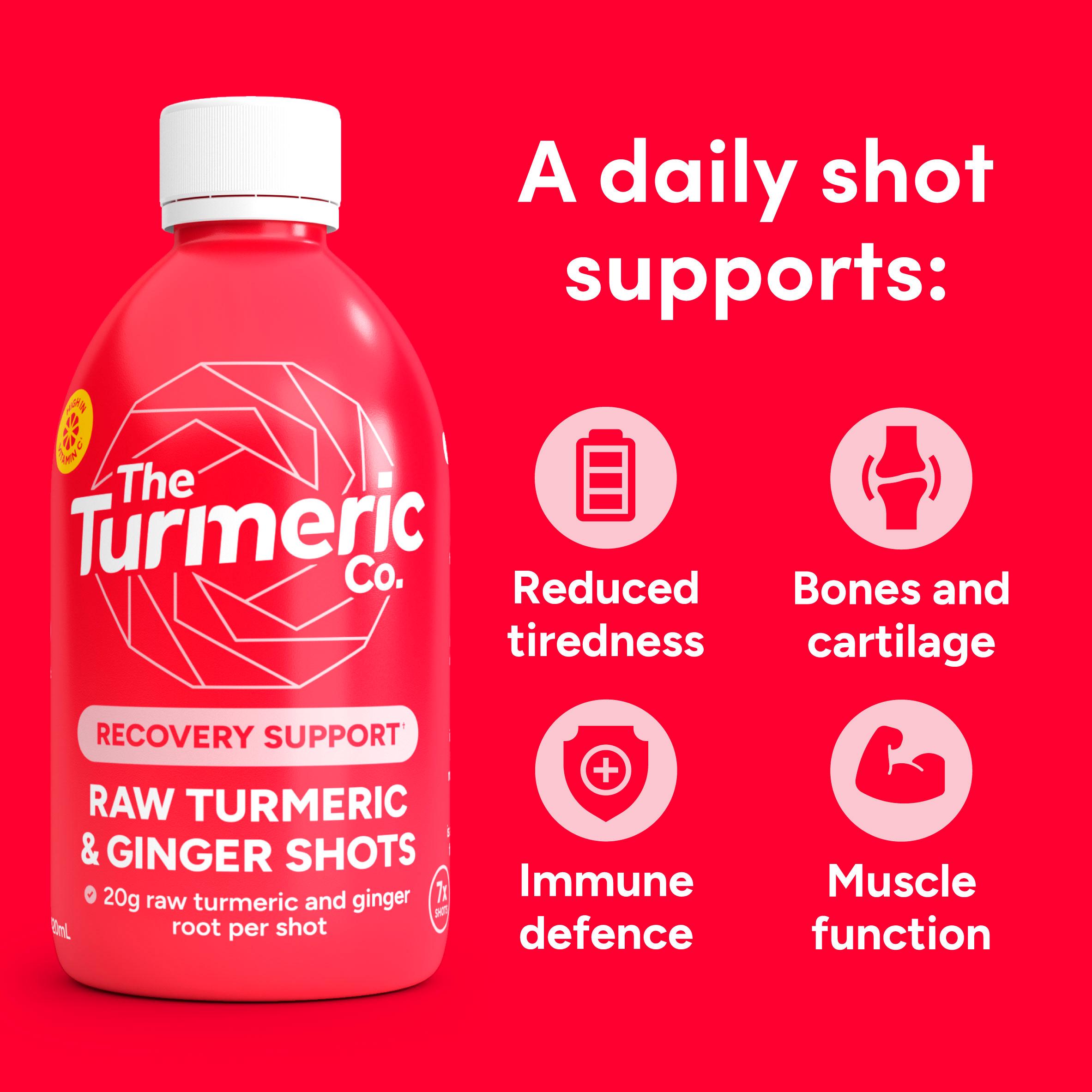 The Turmeric Co. Raw Turmeric & Ginger Self Shot 420ml thumbnail 2