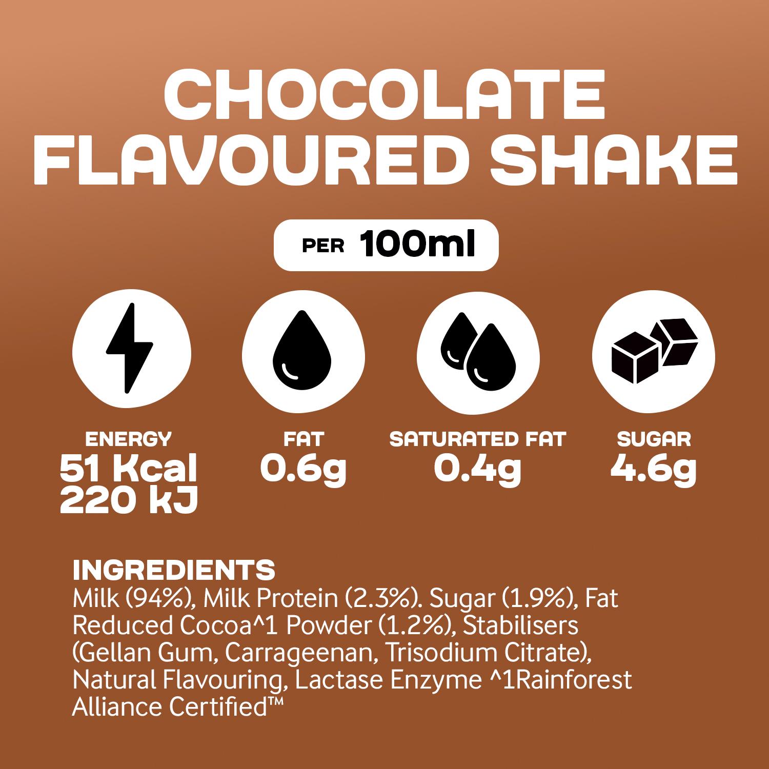 Arla Protein 482ml Chocolate Milk Shake thumbnail 4