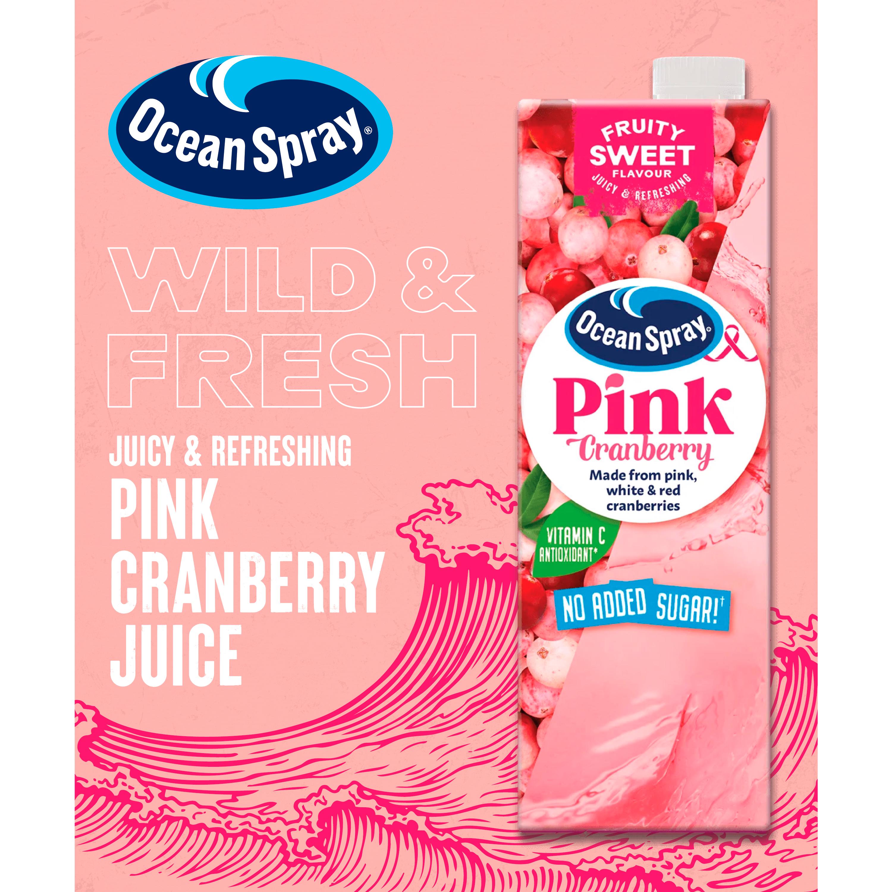 Ocean Spray Pink Cranberry 1 Litre thumbnail 4