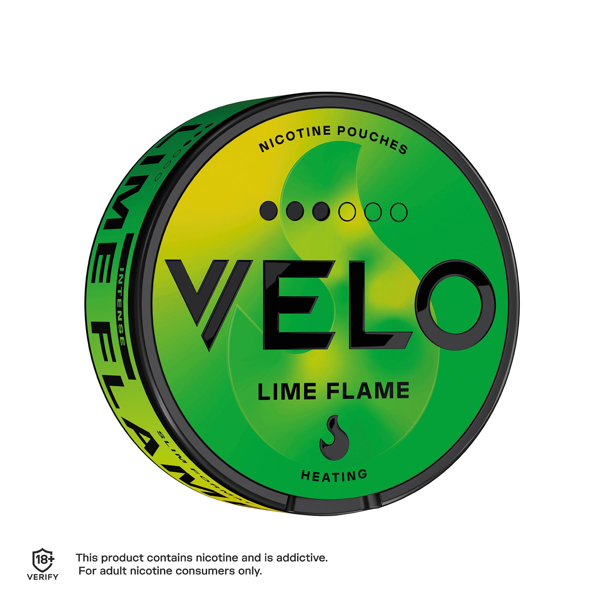 Velo Nicotine Pouch Lime Flame 8mg thumbnail 3