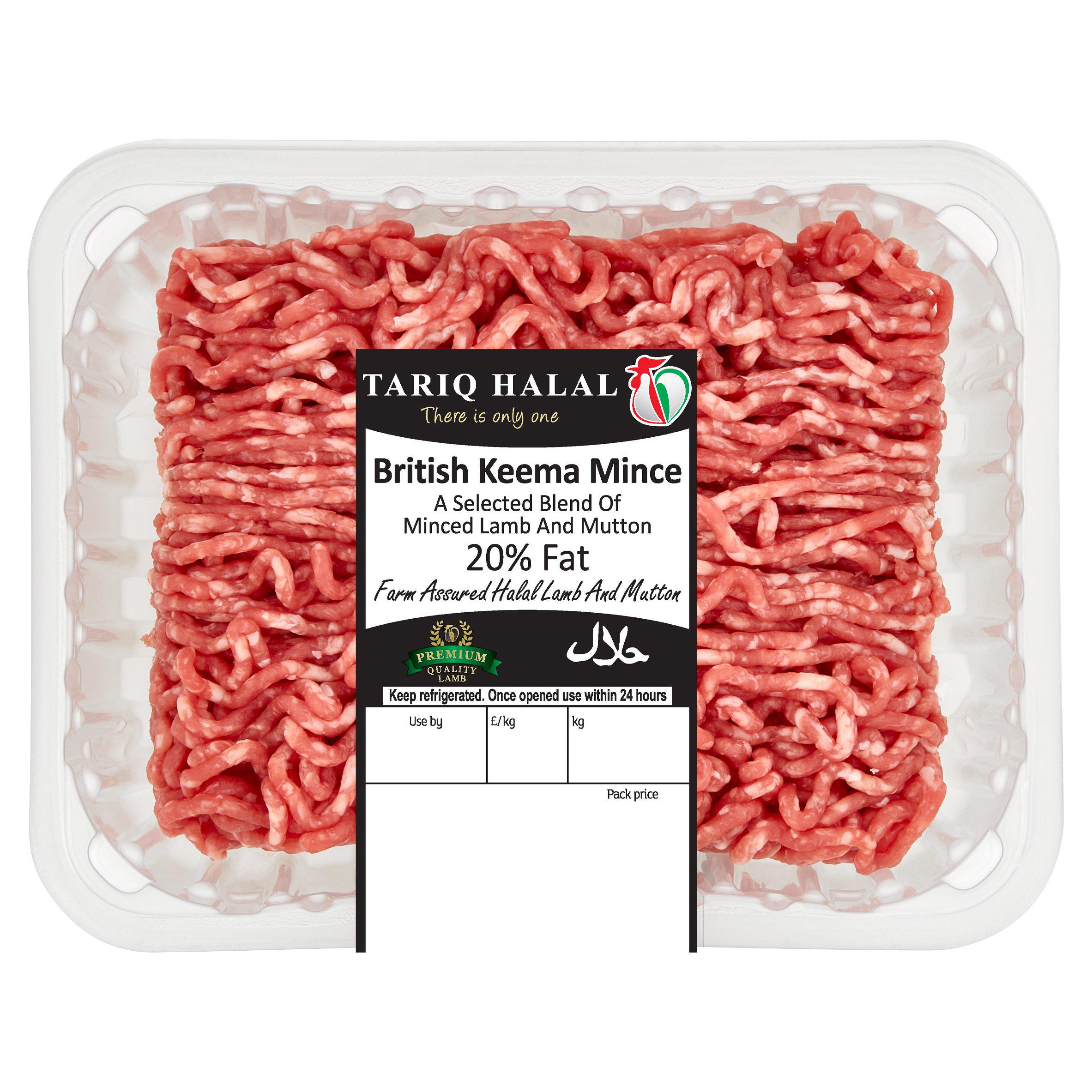 Tariq Halal 20% Fat Keema British Lamb & Mutton Mince
