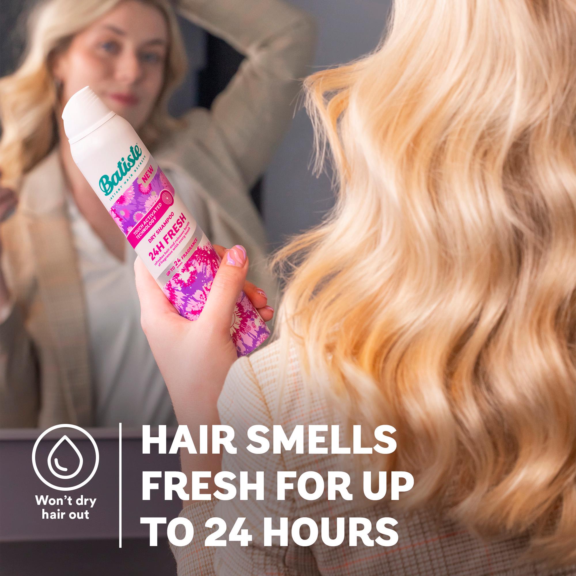 Batiste 24H Fresh Hair Dry Shampoo with Touch Activated Technology 200ml thumbnail 3