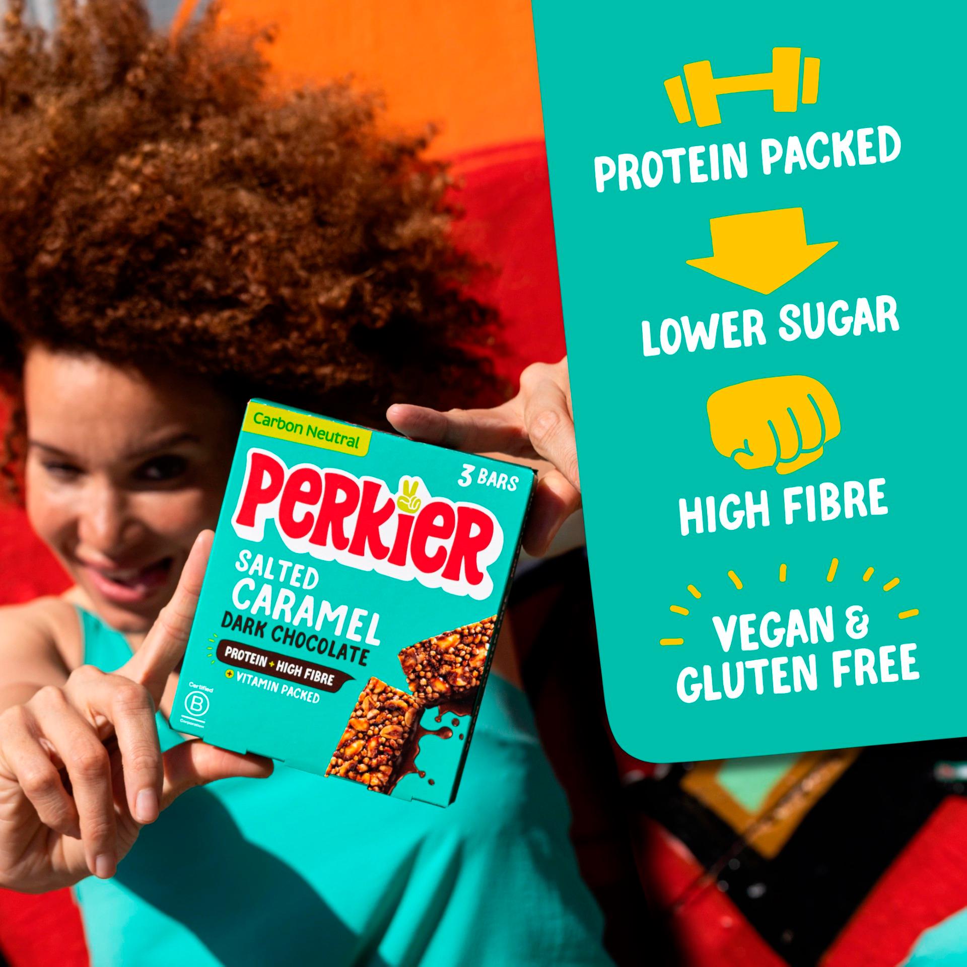 Perkier Salted Caramel & Dark Chocolate 3x37g thumbnail 3