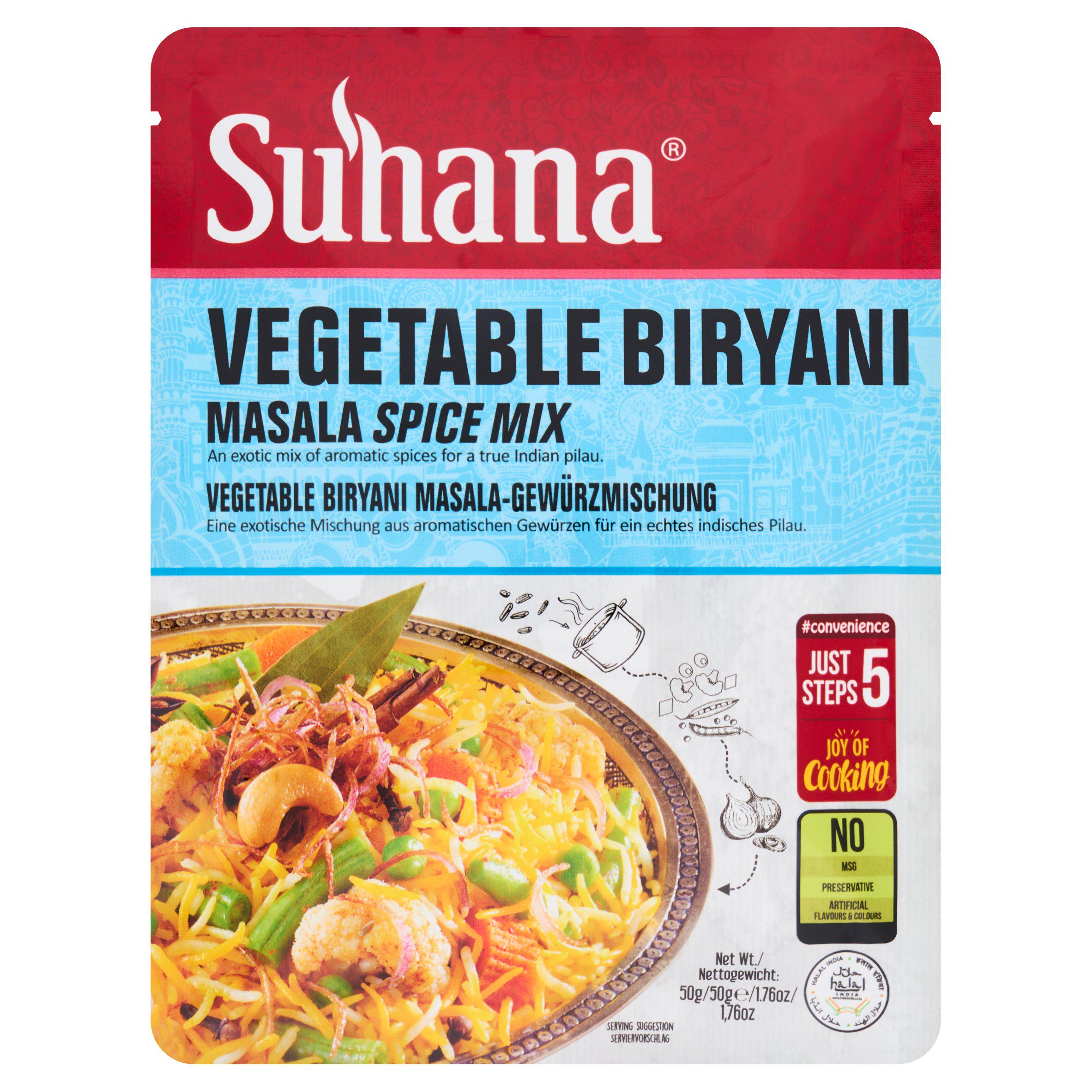 Suhana Vegetable Biryani Spice Mix