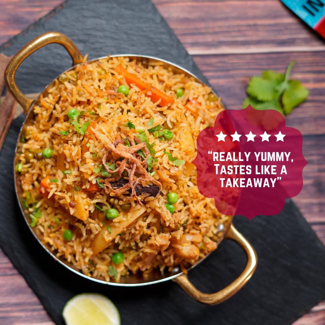 Suhana Vegetable Biryani Masala Spice Mix 50g thumbnail 3