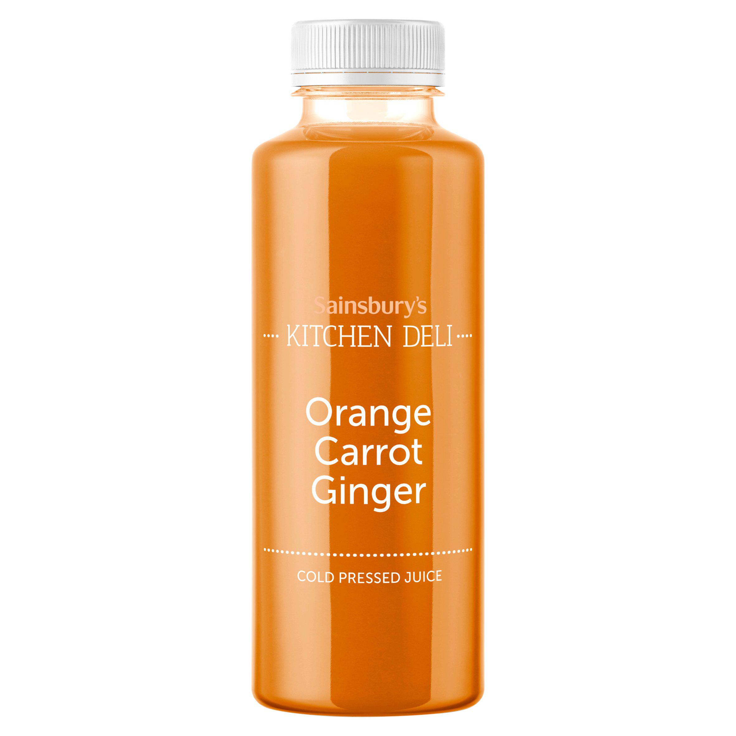 Sainsbury's 250ml Kitchen Deli Orange, Carrot & Ginger Juice