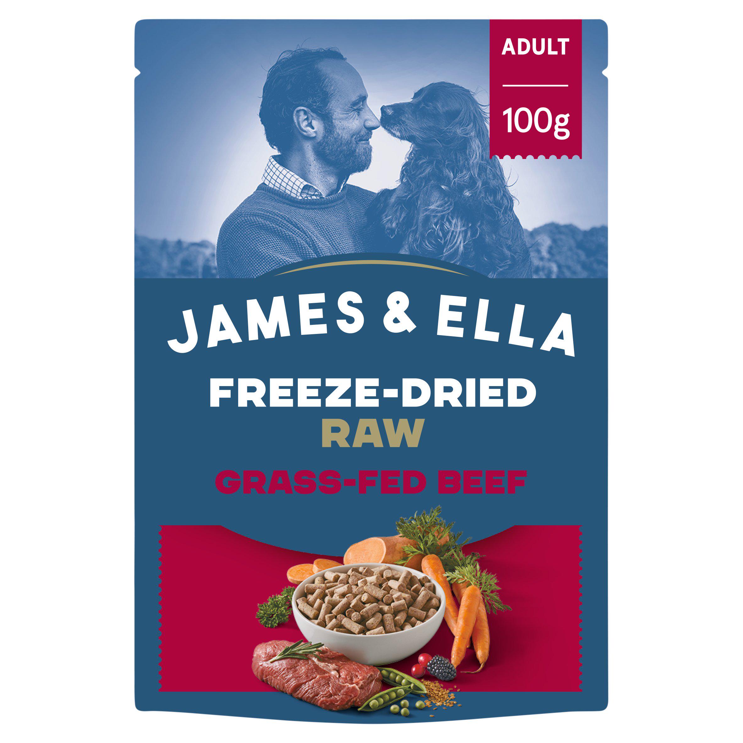 James & Ella Freeze Dried Raw Beef Complete Dog Food