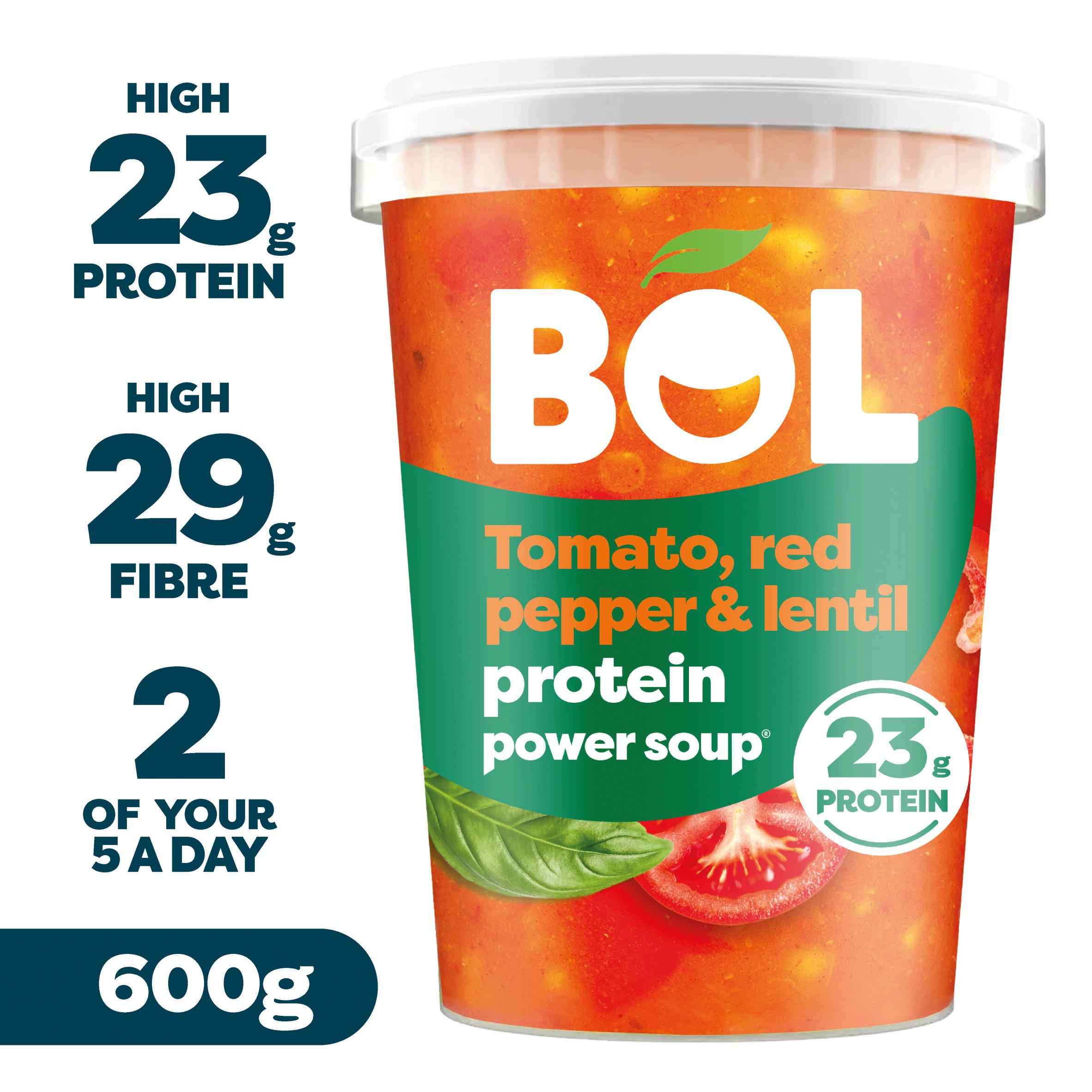BOL Roasted Red Pepper, Tomato & Lentil Power Soup
