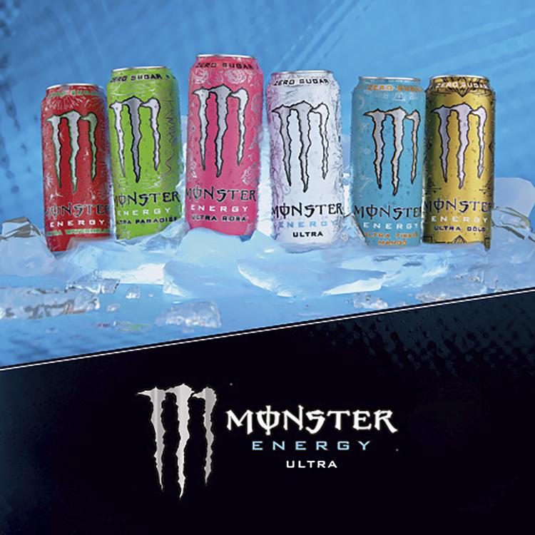 Monster Energy Drink Ultra Peachy Keen Zero Sugar 500ml thumbnail 3