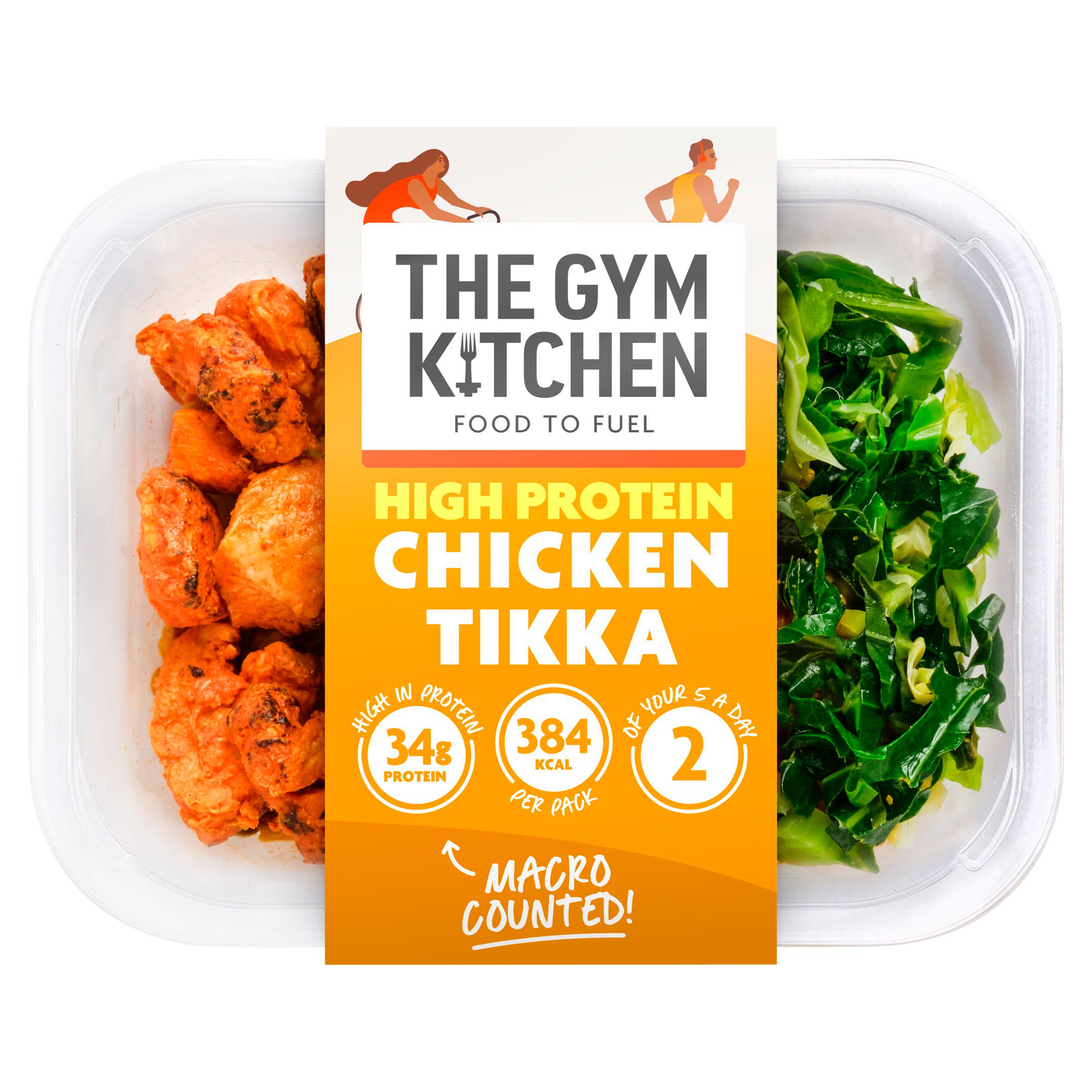 The Gym Kitchen Chicken Tikka Ready Meal for 1 400g