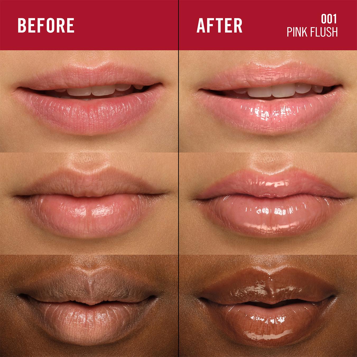 Rimmel London Oh My Gloss Lip Oil 001 Pink Flush thumbnail 3