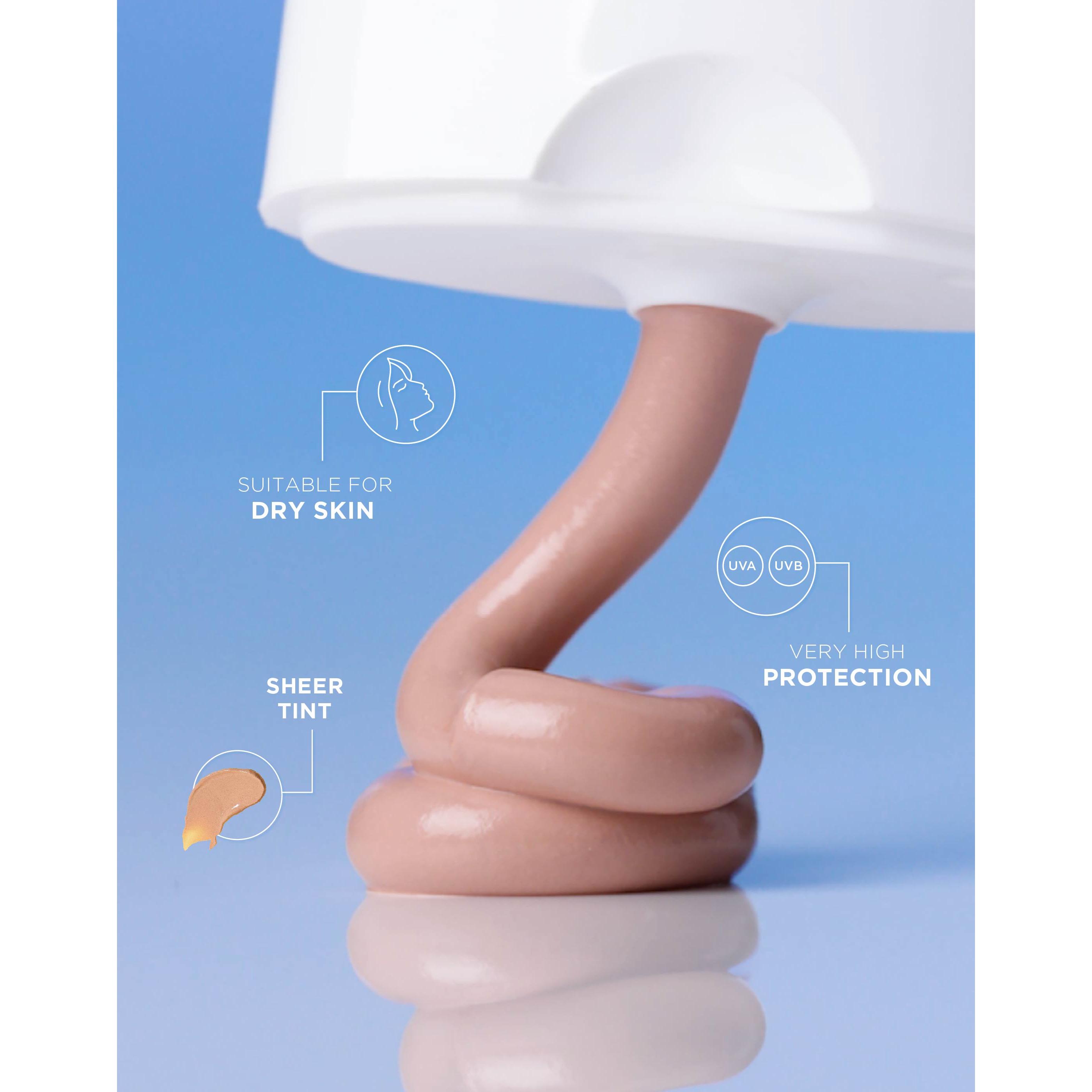 Bondi Sands Face SPF 50+ Fragrance Free Tinted Hydrating Sunscreen Lotion 75ml thumbnail 3