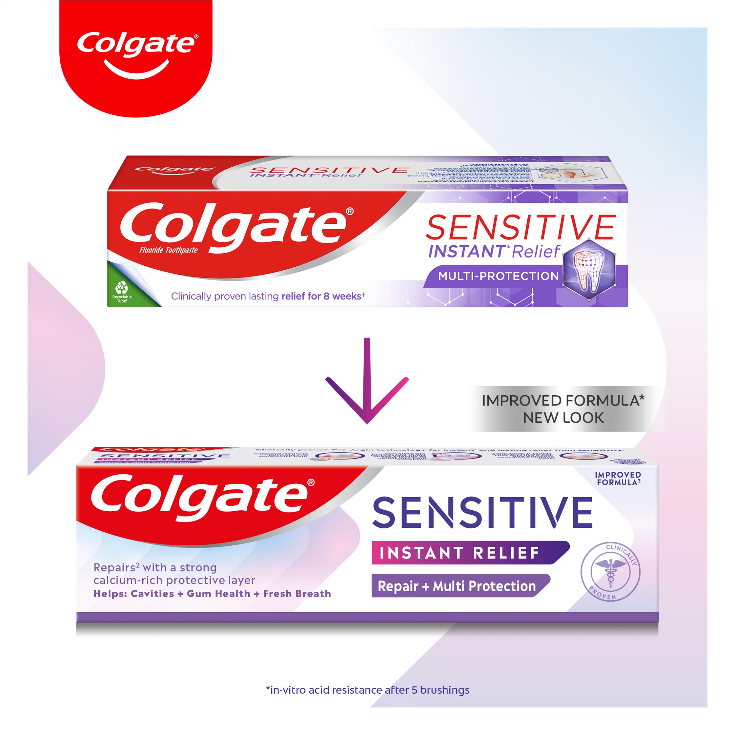 Colgate Sensitive Instant Relief Repair & Multi Protection Toothpaste 75ml thumbnail 5
