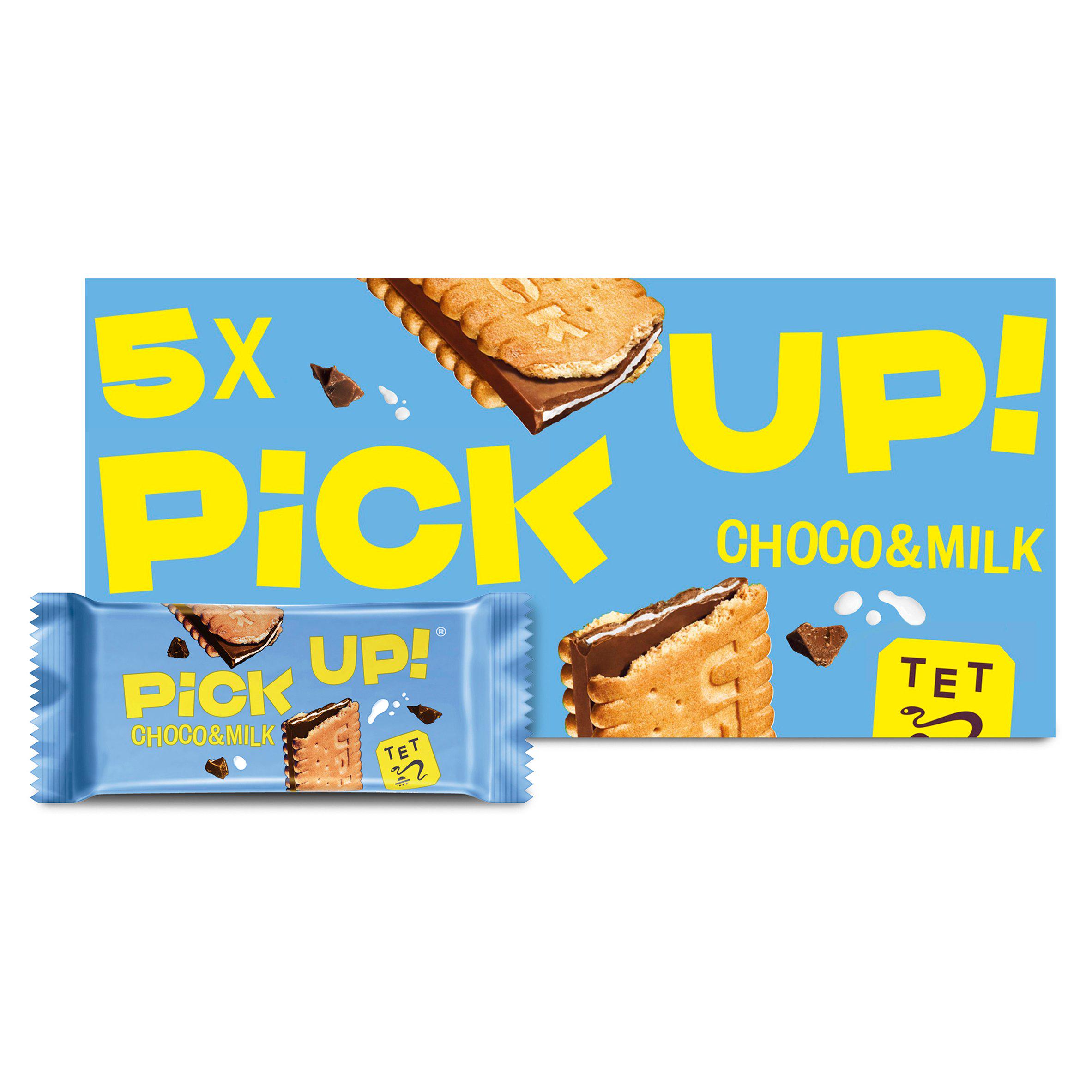 Bahlsen Pick Up! Choco & Milk Chocolate Biscuit Bars