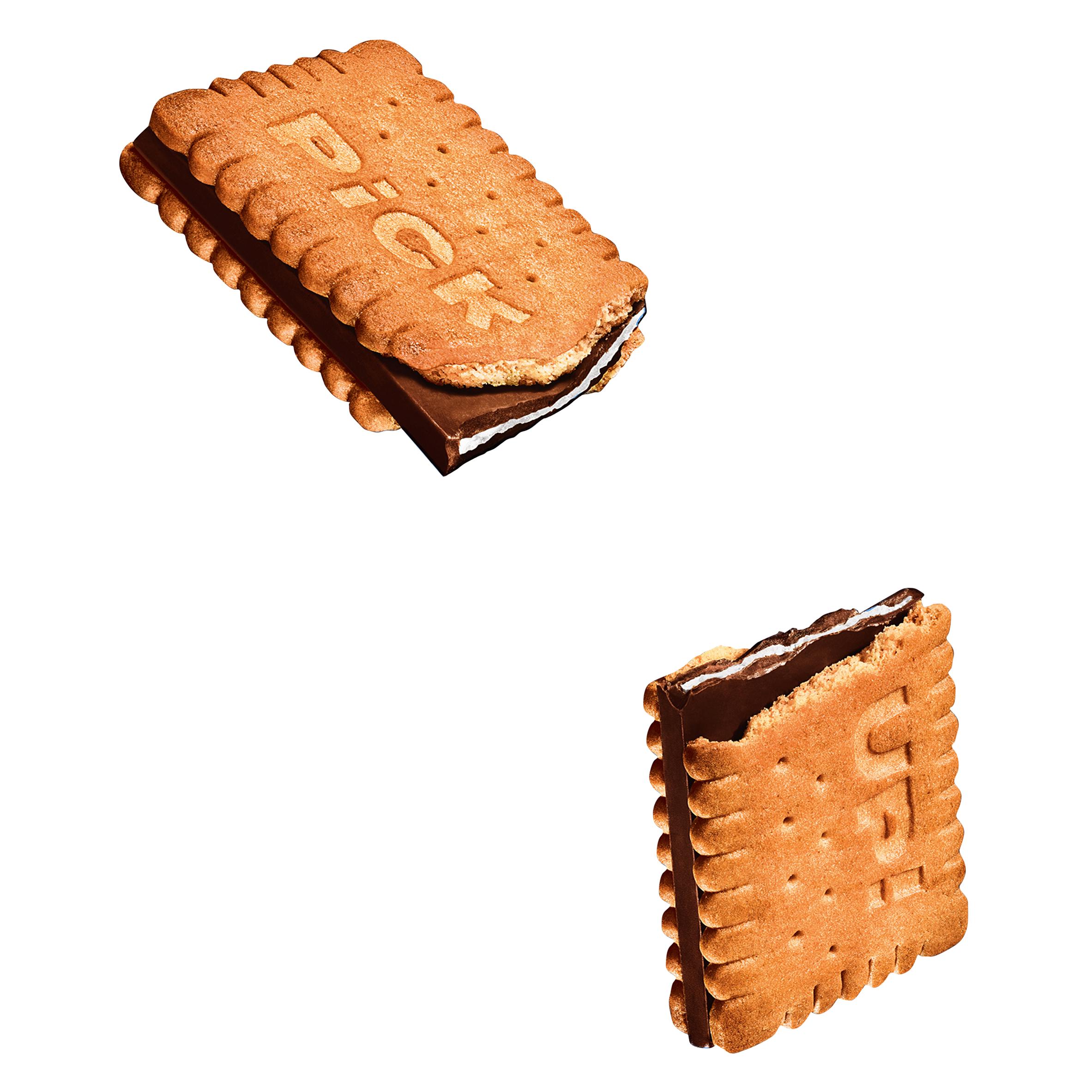Bahlsen Pick Up Choco & Milk Chocolate Biscuit Bars x5 thumbnail 2