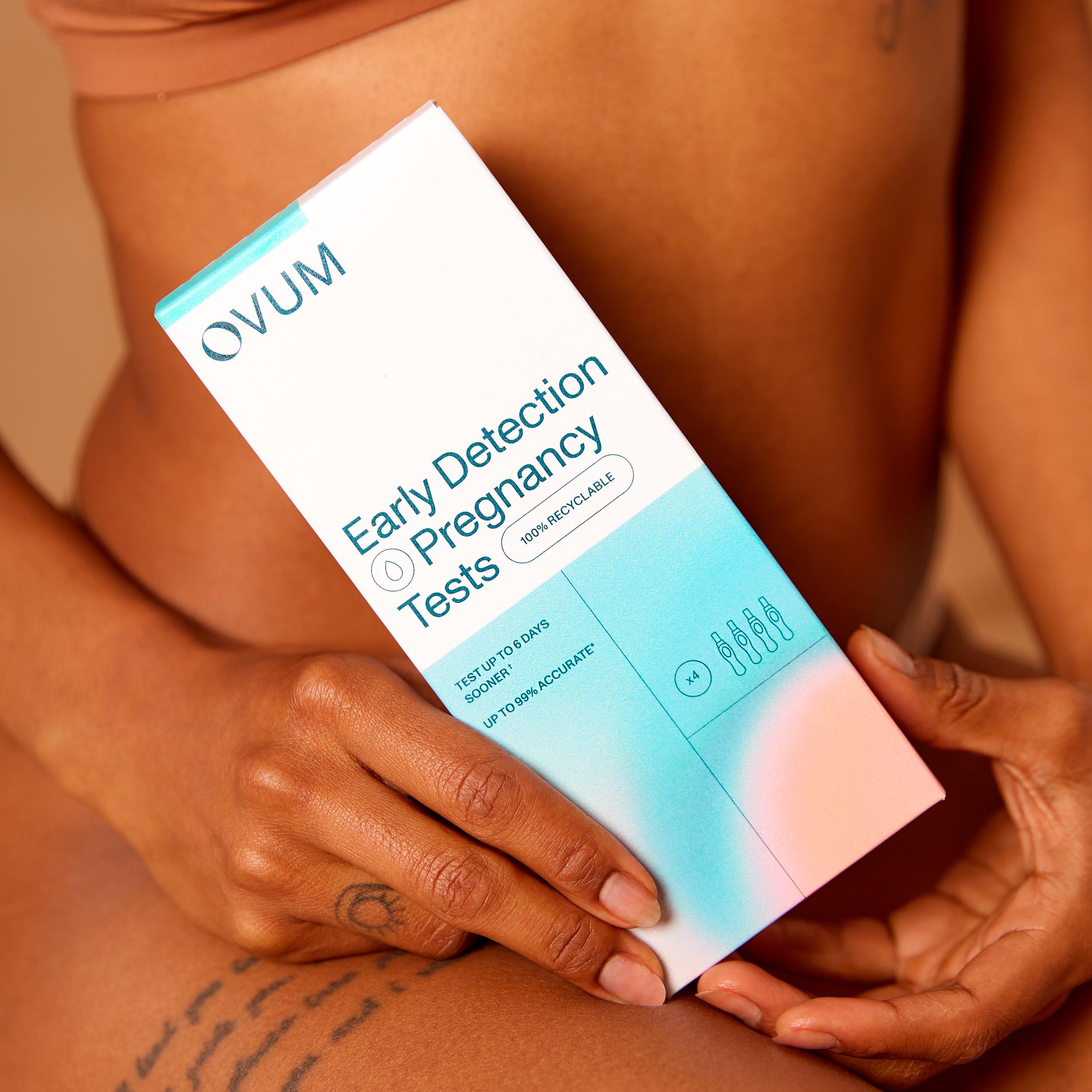 Ovum Early Detection Pregnancy Tests x 4 thumbnail 4