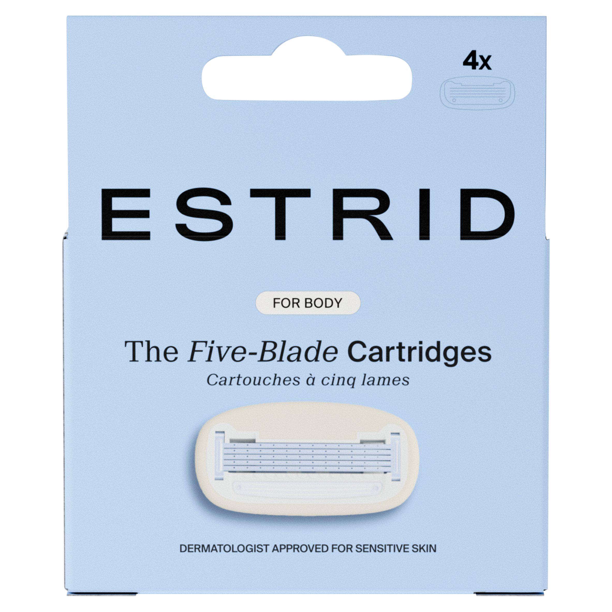Estrid Five Blade Cartridges x4