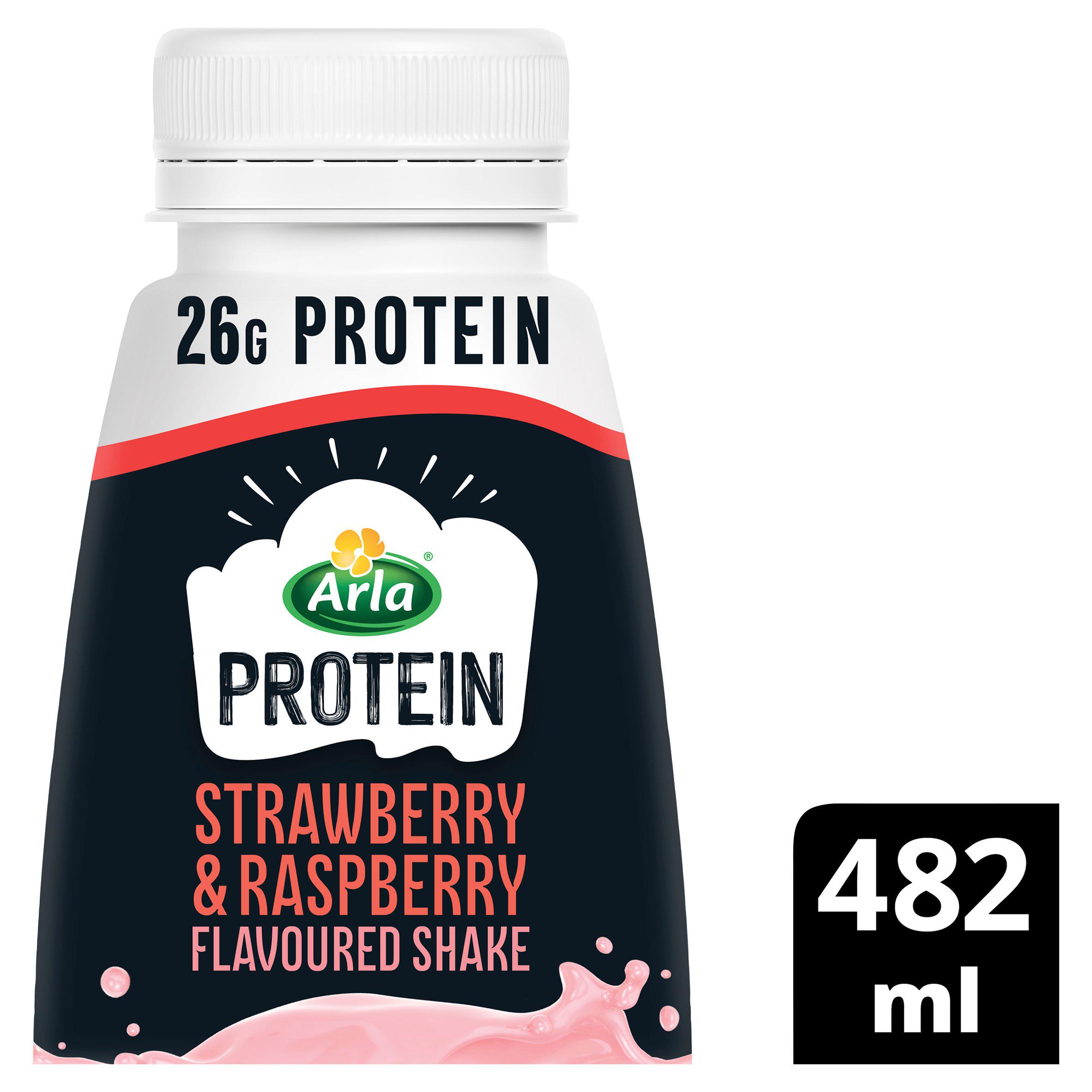 Arla Protein 482ml Strawberry & Raspberry Flavoured Milk